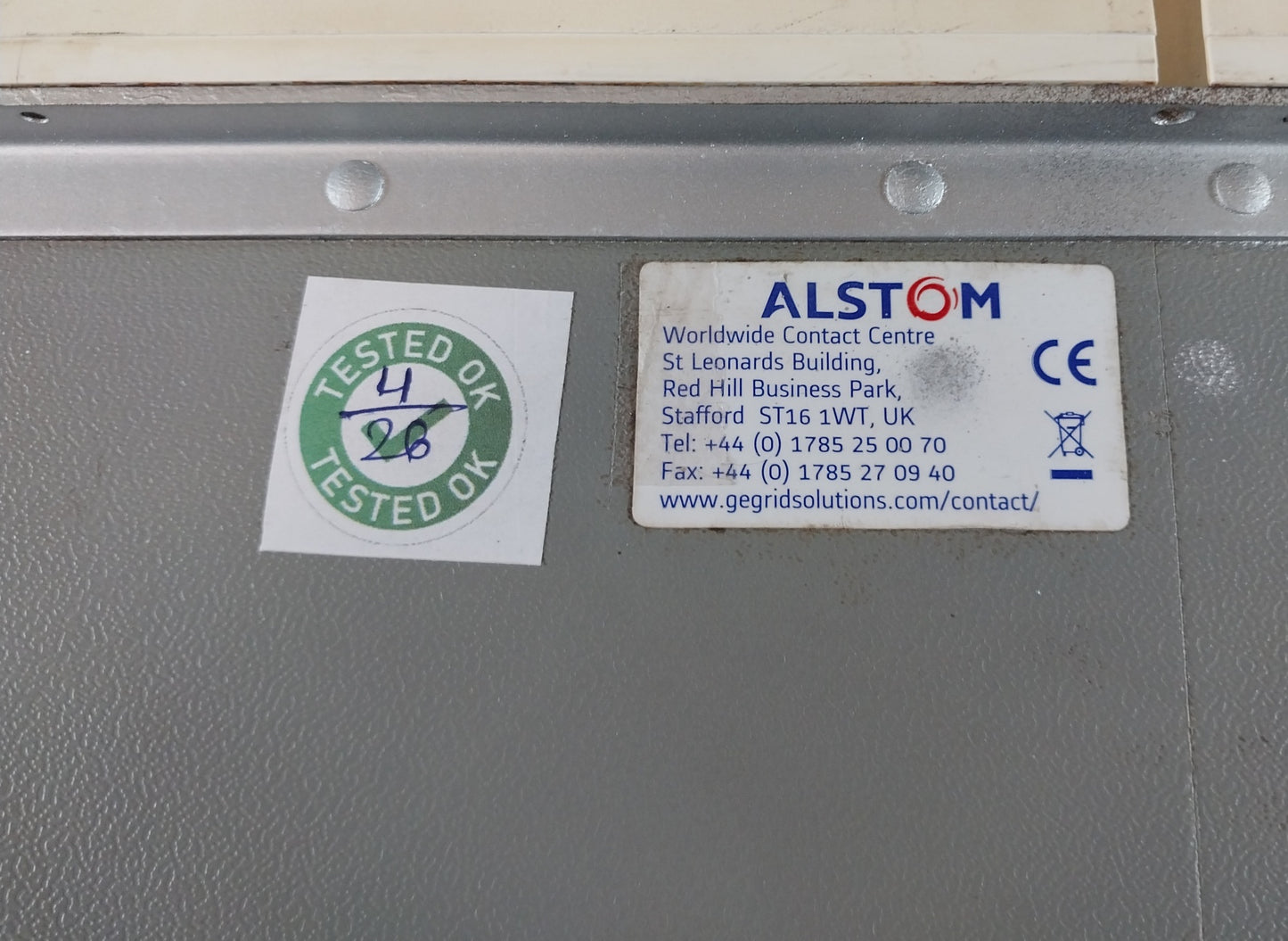 ALSTOM MICOM GENERATOR PROTECTION NUMERICAL RELAY