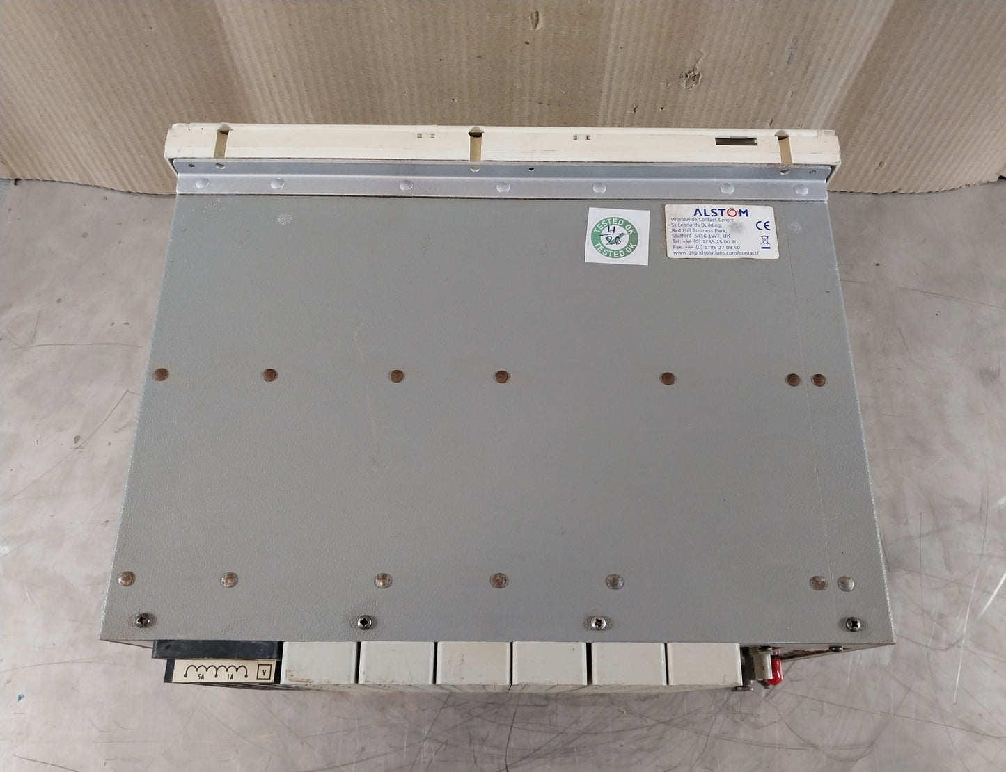 ALSTOM MICOM GENERATOR PROTECTION NUMERICAL RELAY