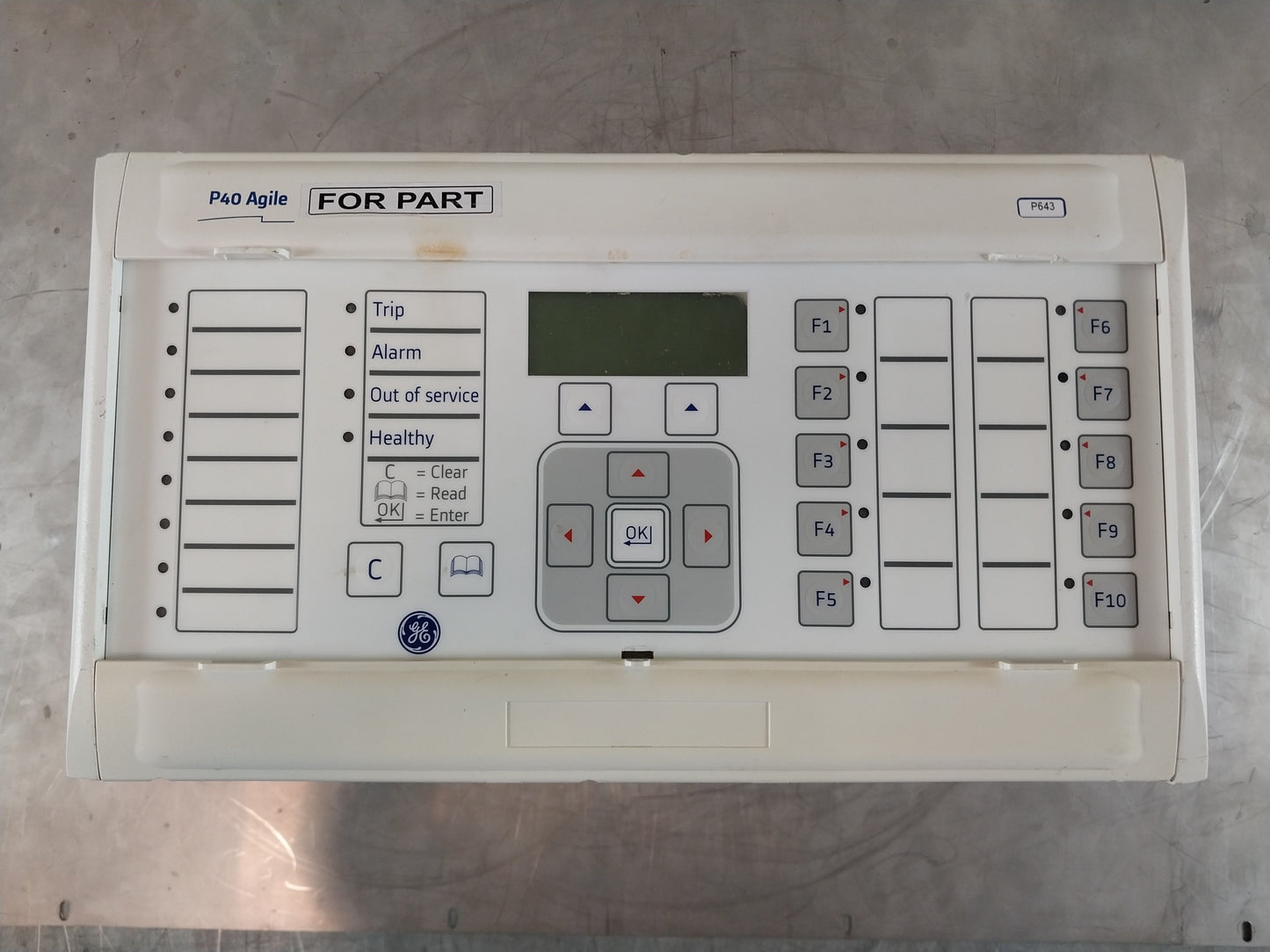 ALSTOM MICOM P643 P643926A6M0070M GENERATOR PROTECTION NUMERICAL RELAY