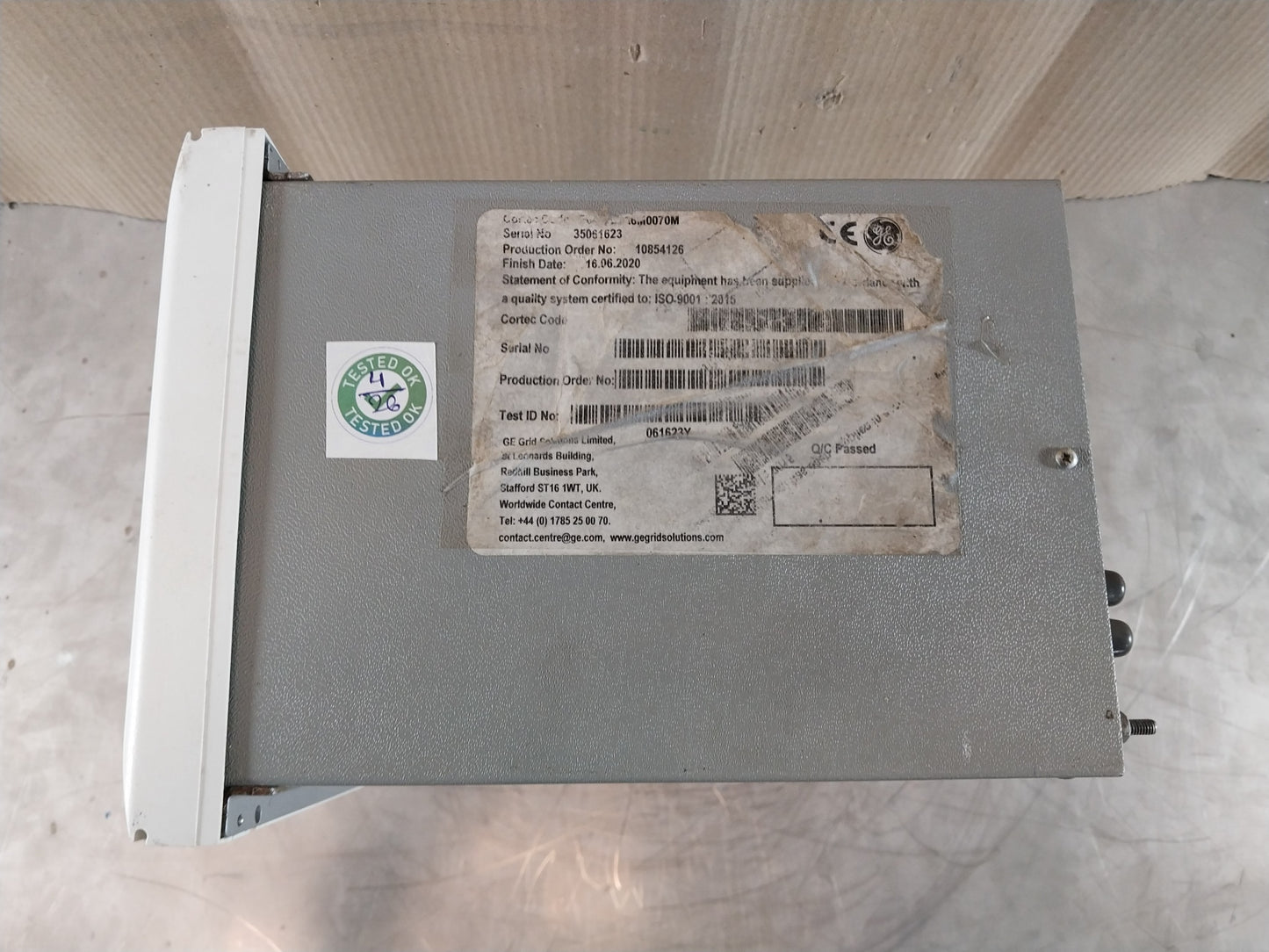 ALSTOM MICOM P643 P643926A6M0070M GENERATOR PROTECTION NUMERICAL RELAY