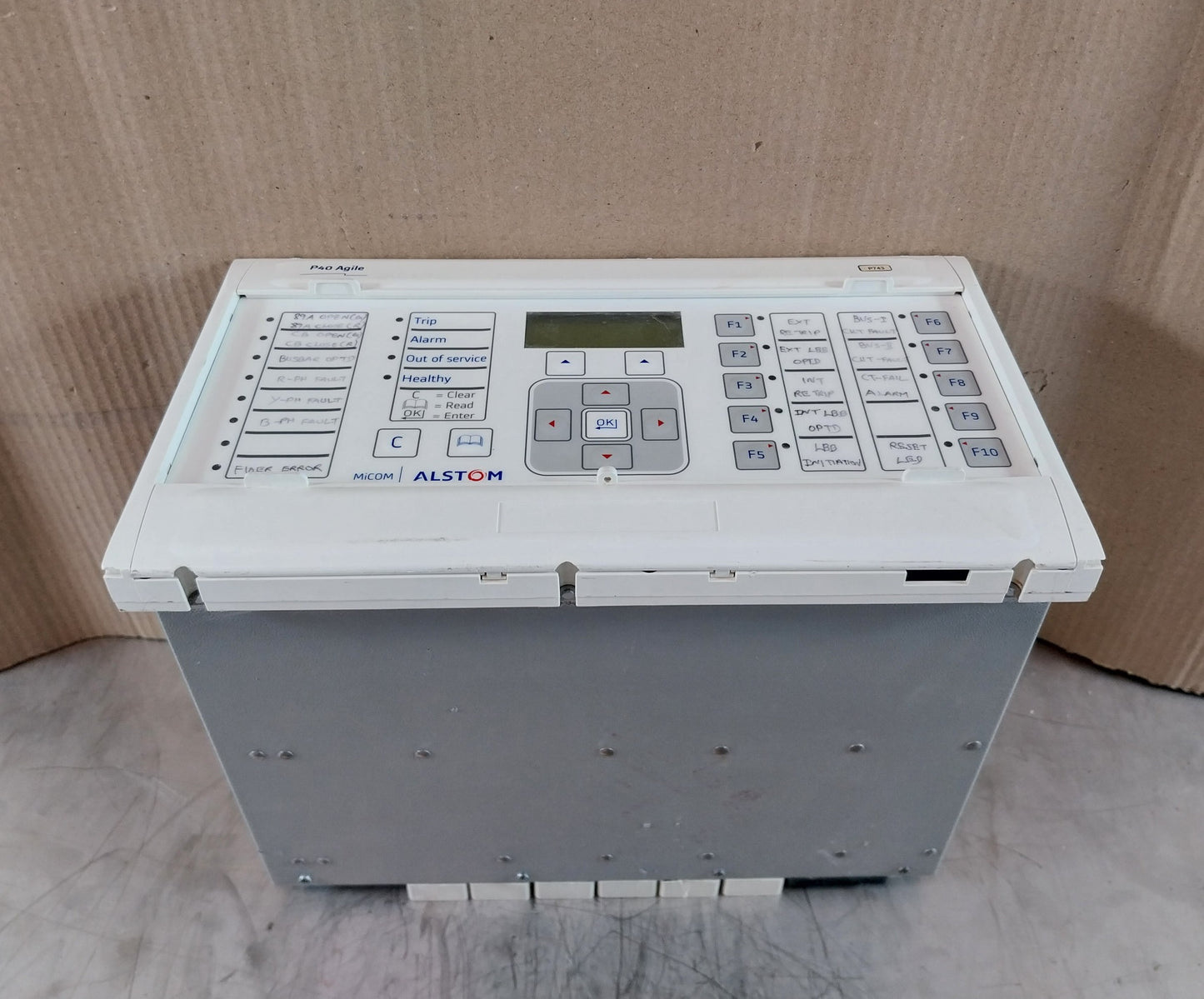ALSTOM MICOM P743 P743916A6M0510K GENERATOR PROTECTION NUMERICAL RELAY