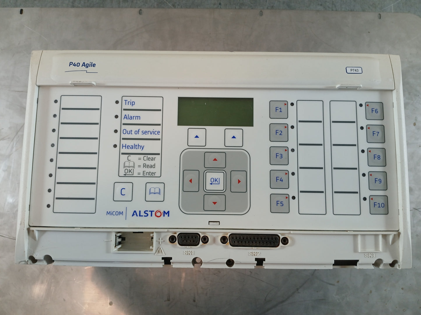 ALSTOM MICOM P743 P743916A6M0510K GENERATOR PROTECTION NUMERICAL RELAY