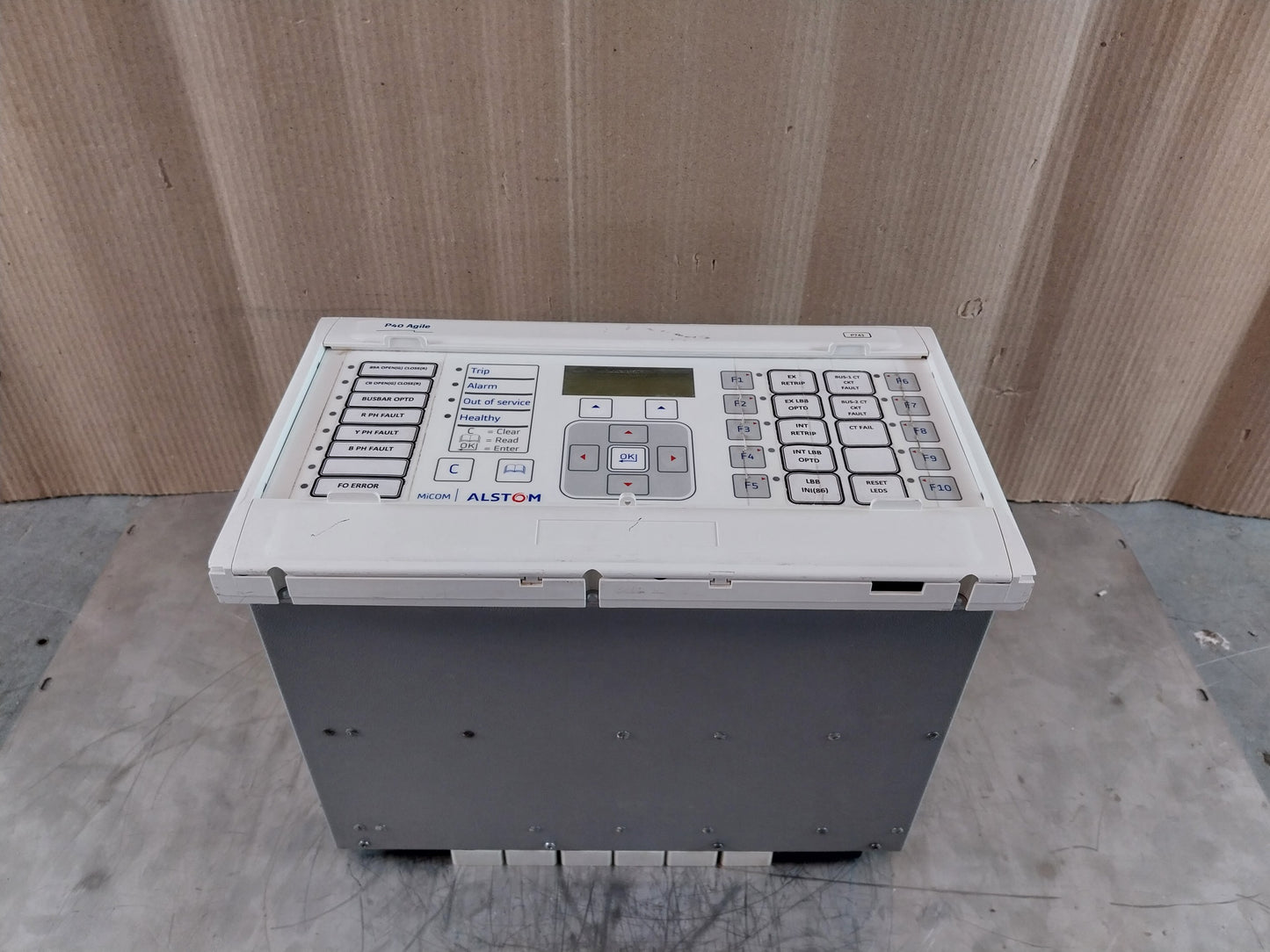 ALSTOM MICOM P743 P743916A6M0510K GENERATOR PROTECTION NUMERICAL RELAY