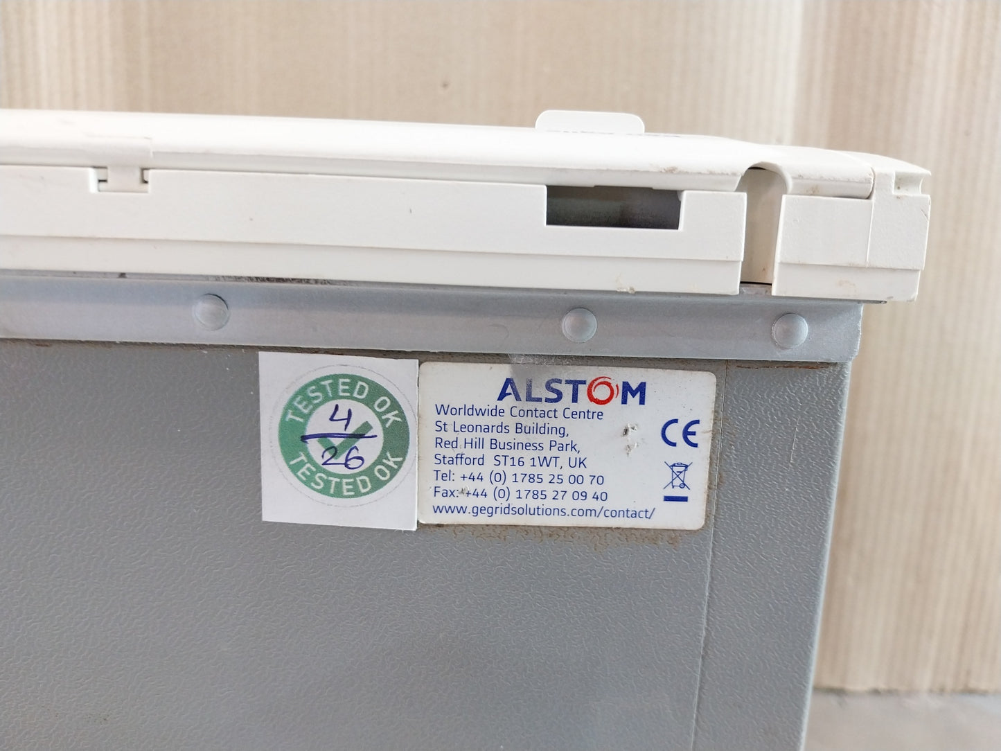 ALSTOM MICOM P743 P743916A6M0510K GENERATOR PROTECTION NUMERICAL RELAY
