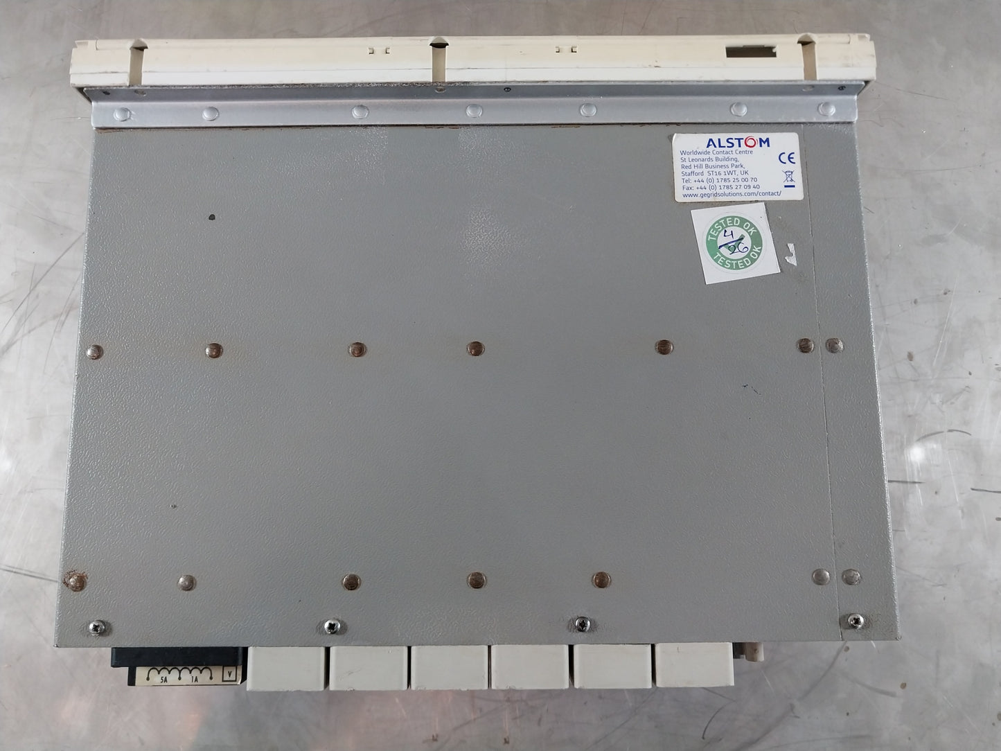 ALSTOM MICOM P743 P743916A6M0510K GENERATOR PROTECTION NUMERICAL RELAY