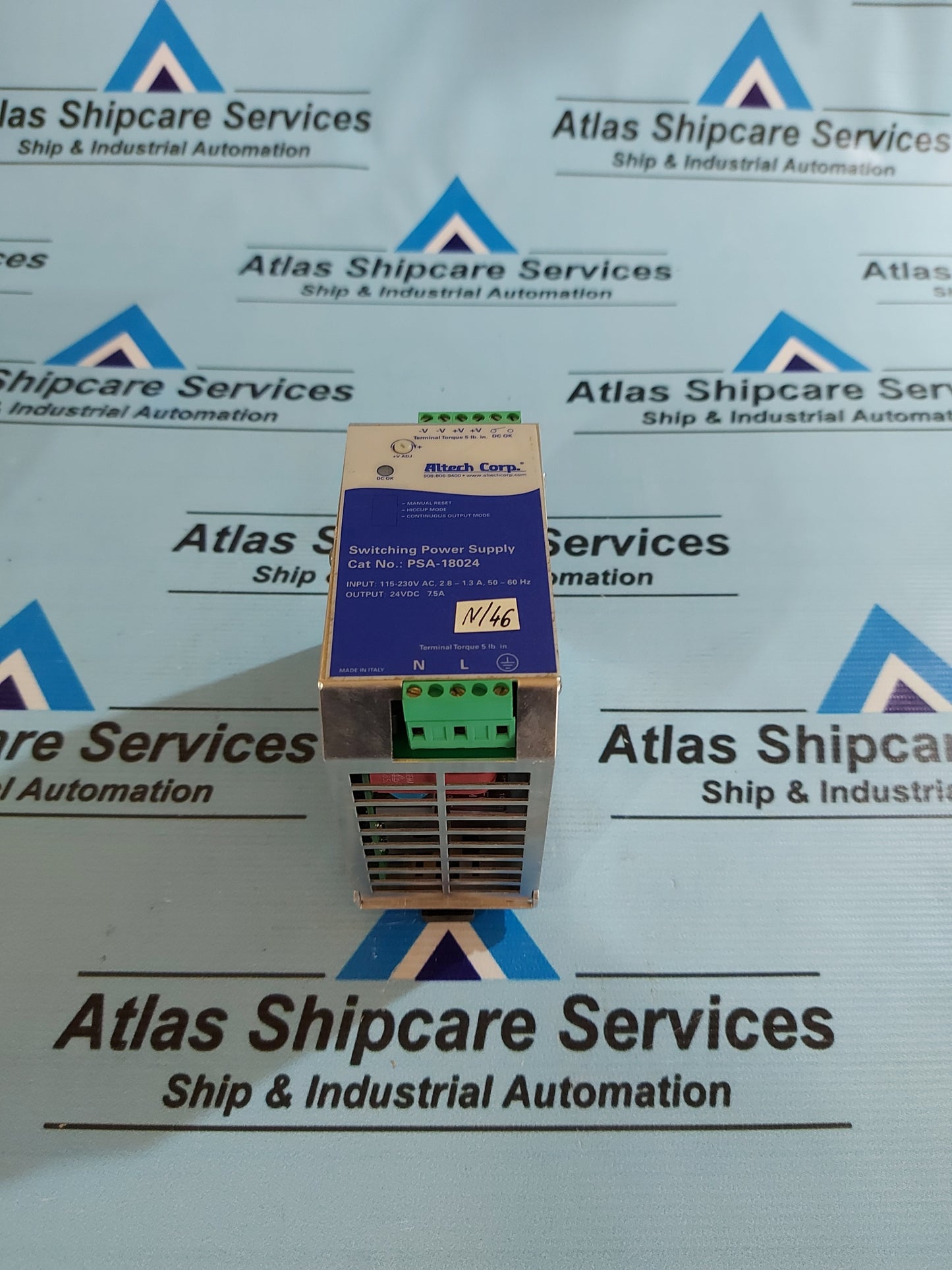 ALTECH PSA-18024 SWITCHING POWER SUPPLY