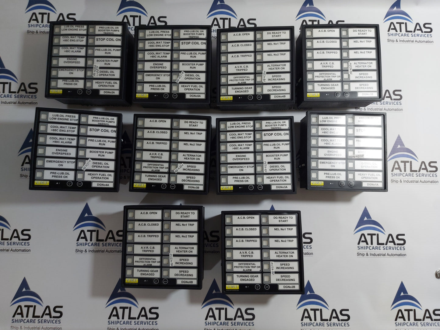 AMI CONTROL J2005-02-11 ALARM ANNUNCIATOR 15-60VAC/DC