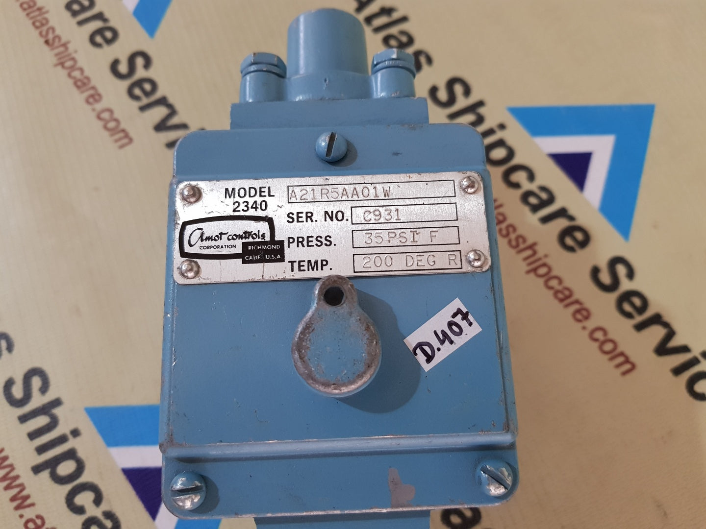 AMOT 2340 A21R5AA01W HEAVY DUTY TEMPERATURE SWITCH Atlas Shipcare amot-2340-a21r5aa01w-heavy-duty-temperature-switch-atlas-shipcare