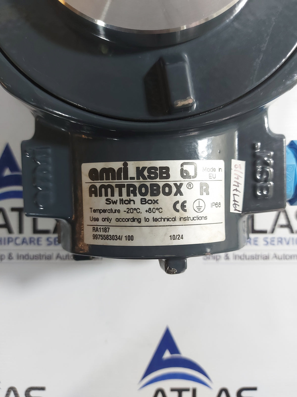 AMRI-KSB AMTROBOX R RA1187 VALVE POSITION INDICATOR BOX