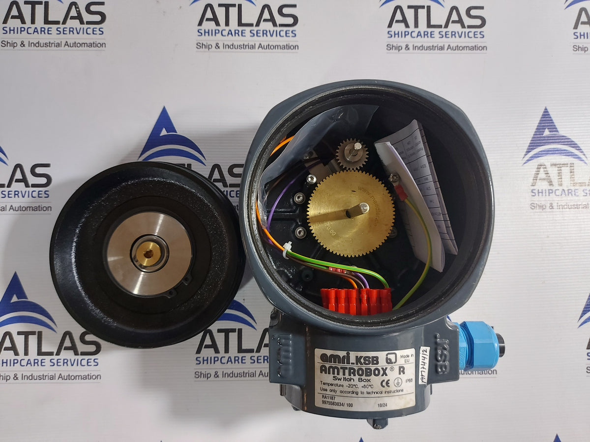 AMRI-KSB AMTROBOX R RA1187 VALVE POSITION INDICATOR BOX