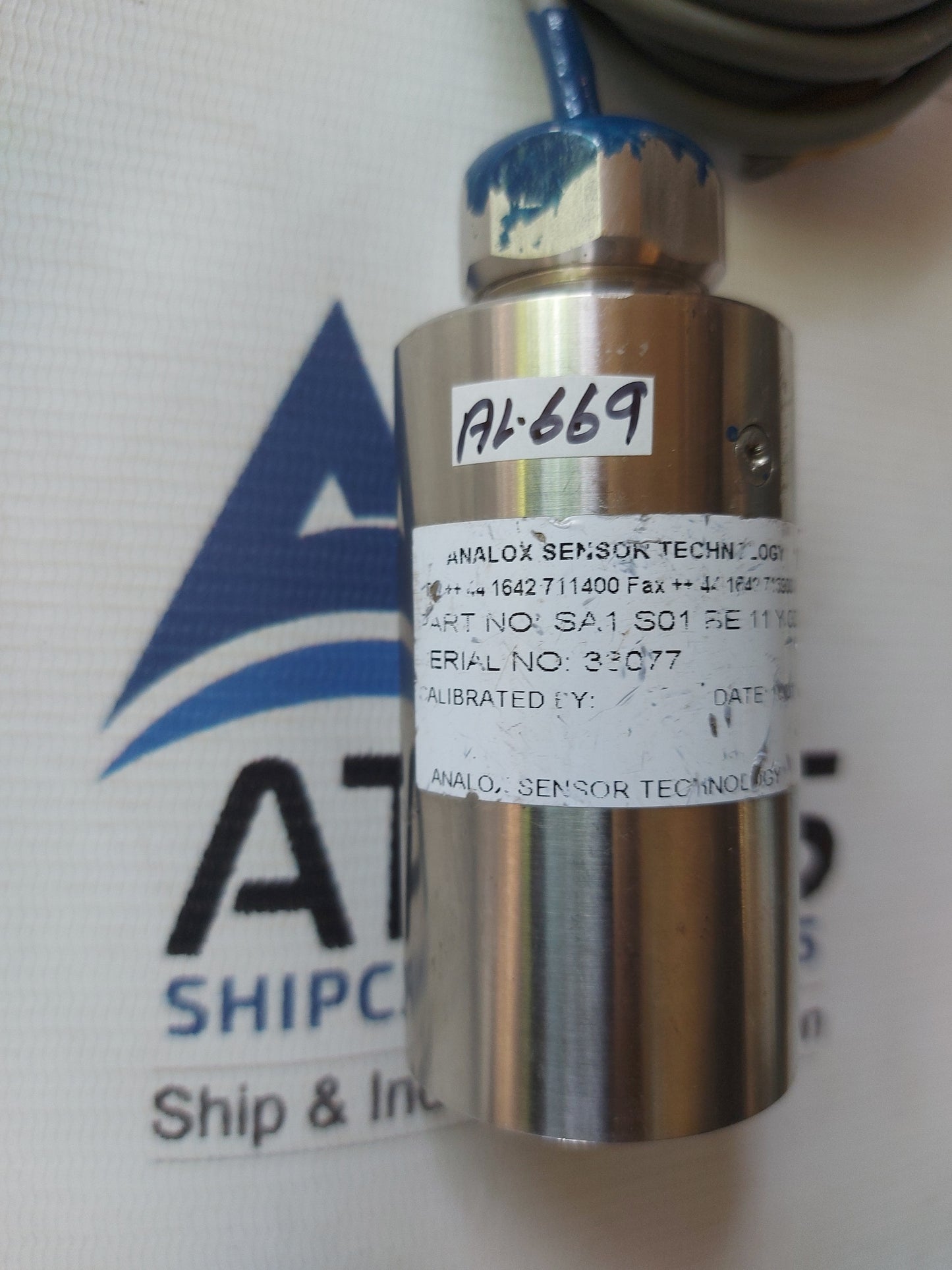 ANALOX SENSOR 3012 SI OXYGEN SENSOR SA1S01BE11Y001 30V 1W