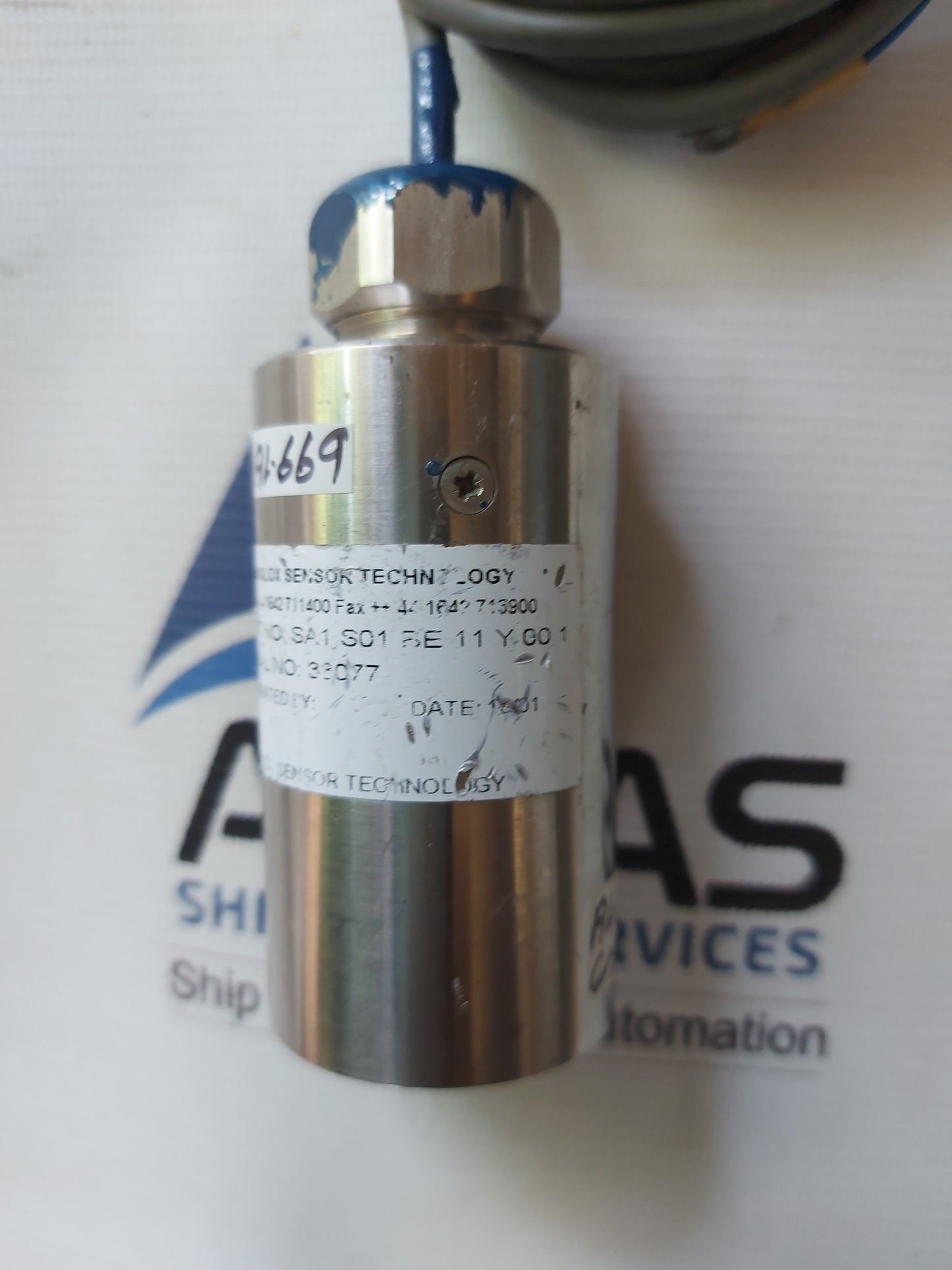 ANALOX SENSOR 3012 SI OXYGEN SENSOR SA1S01BE11Y001 30V 1W