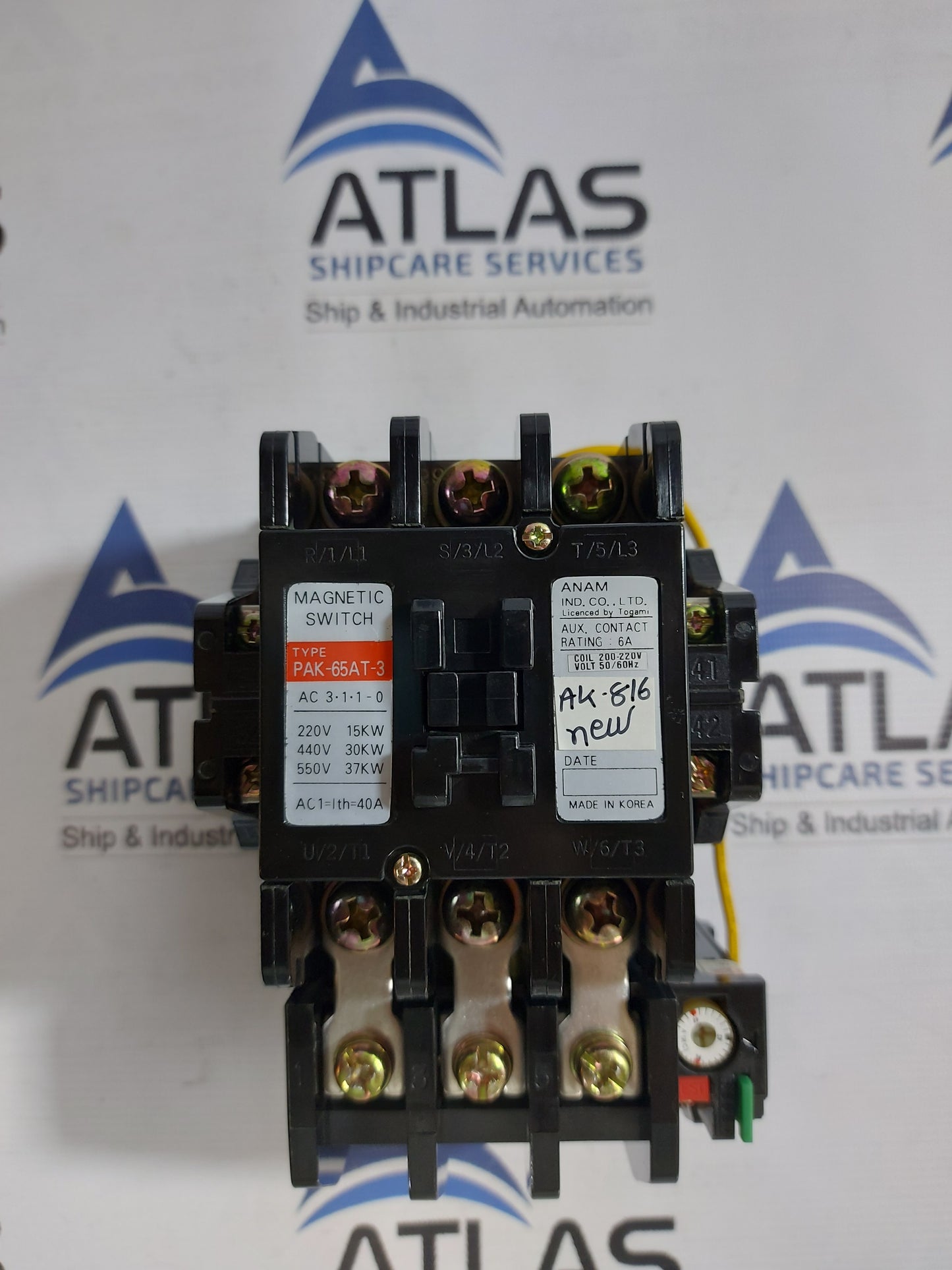 ANAM PAK-65AT-3 ELECTROMAGNETIC SWITCH