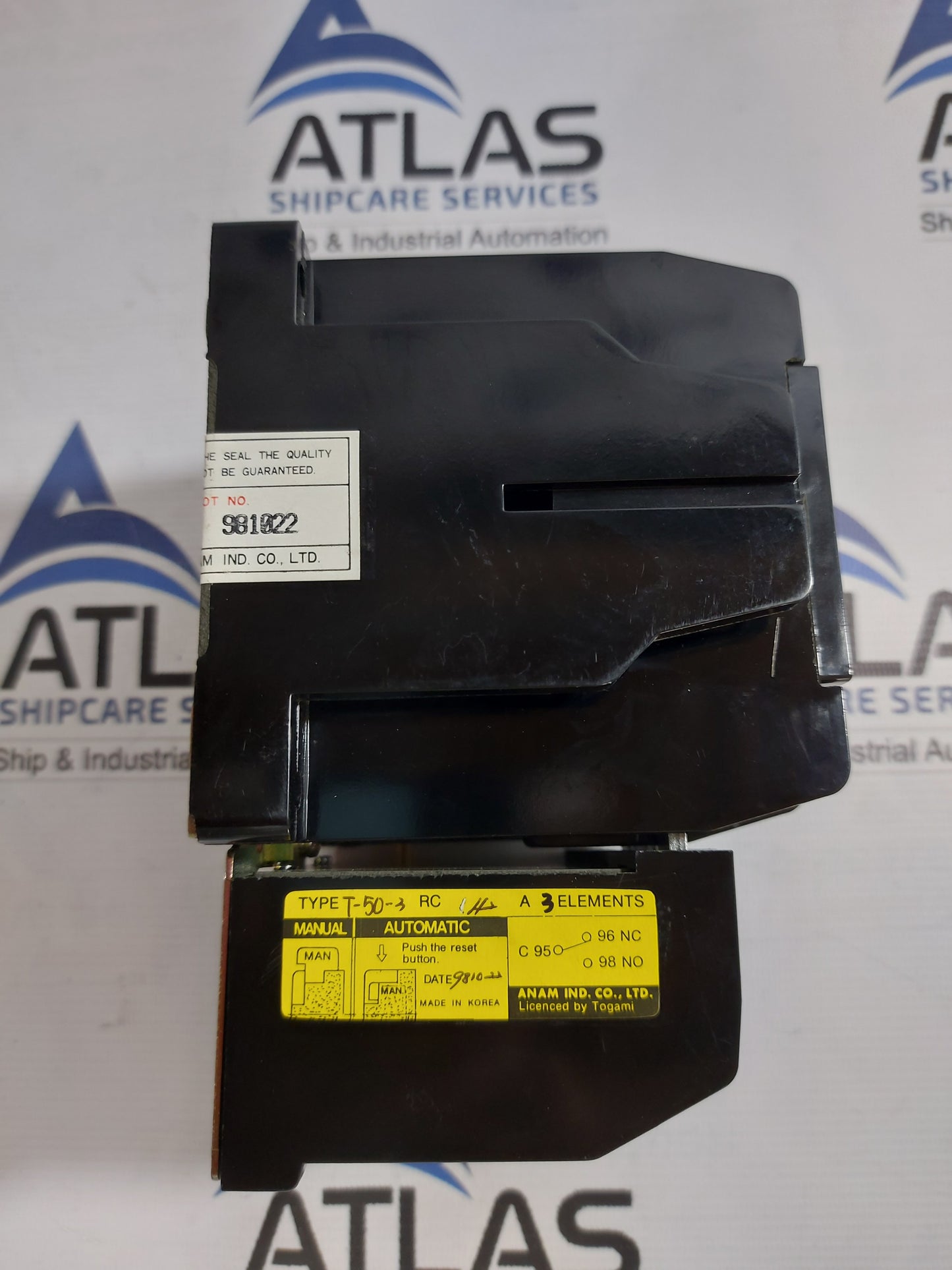 ANAM PAK-65AT-3 ELECTROMAGNETIC SWITCH