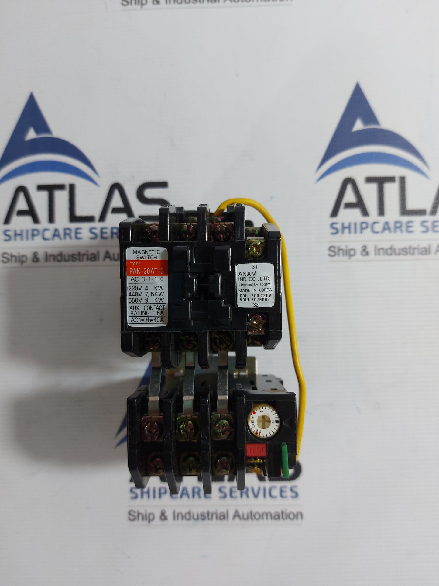 ANAM PAK-20AT-3 MAGNETIC SWITCH 40A 220V