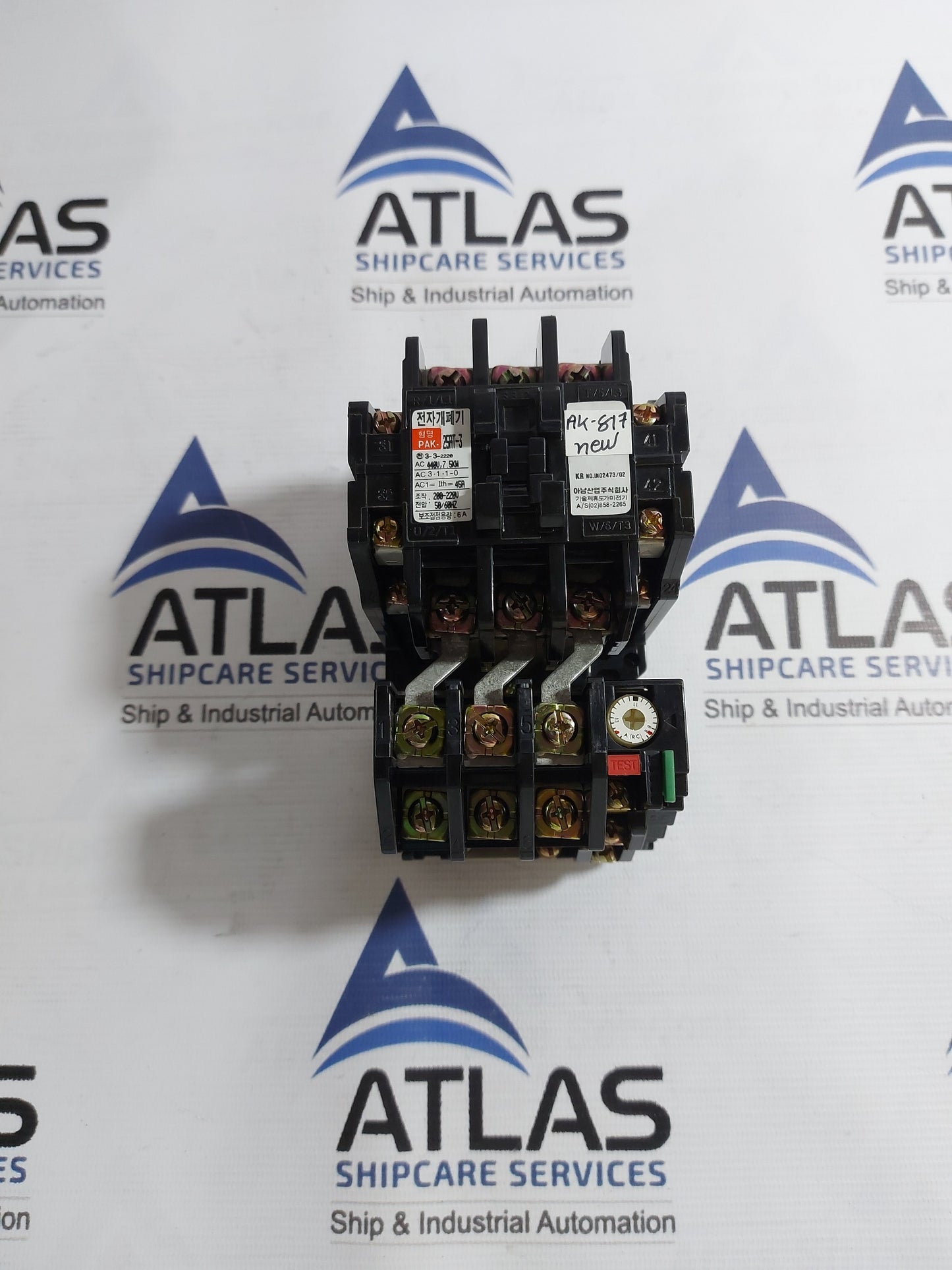 ANAM PAK-25AT-3 MAGNETIC SWITCH AC440V 7.5kW
