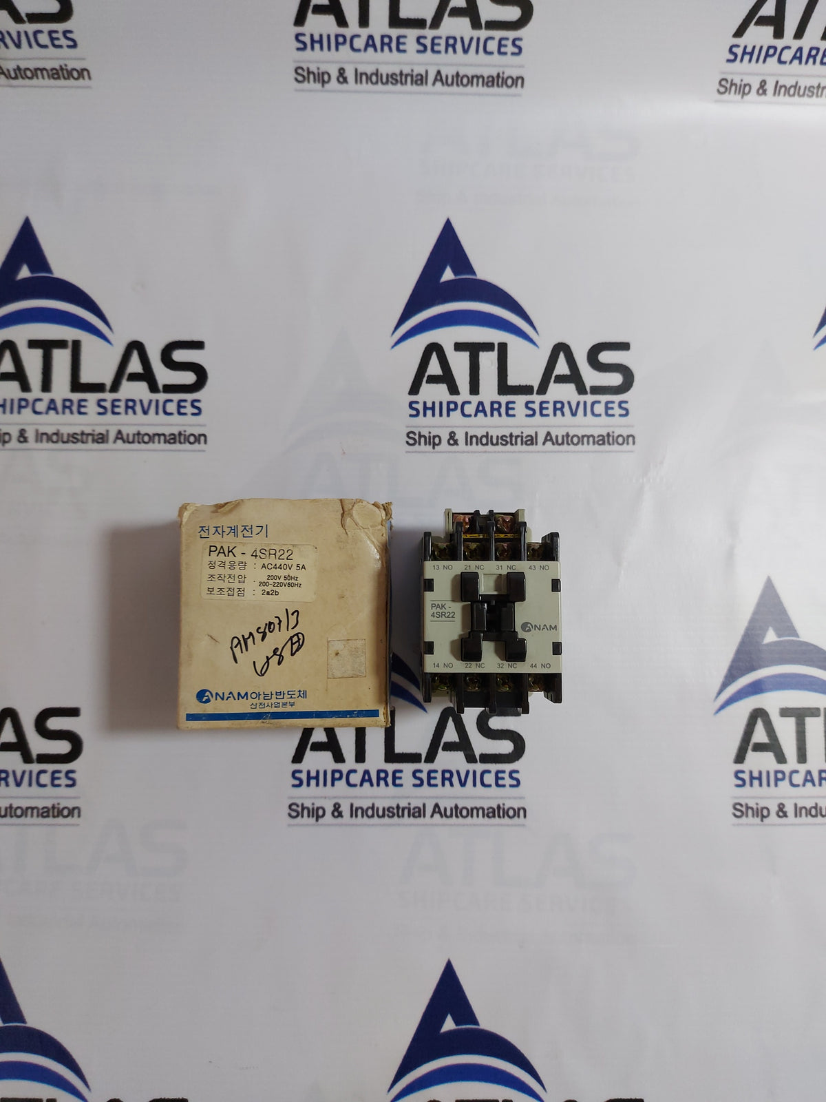 ANAM PAK-4SR22 MAGNETIC RELAY PAK-4SR AC440V 5A