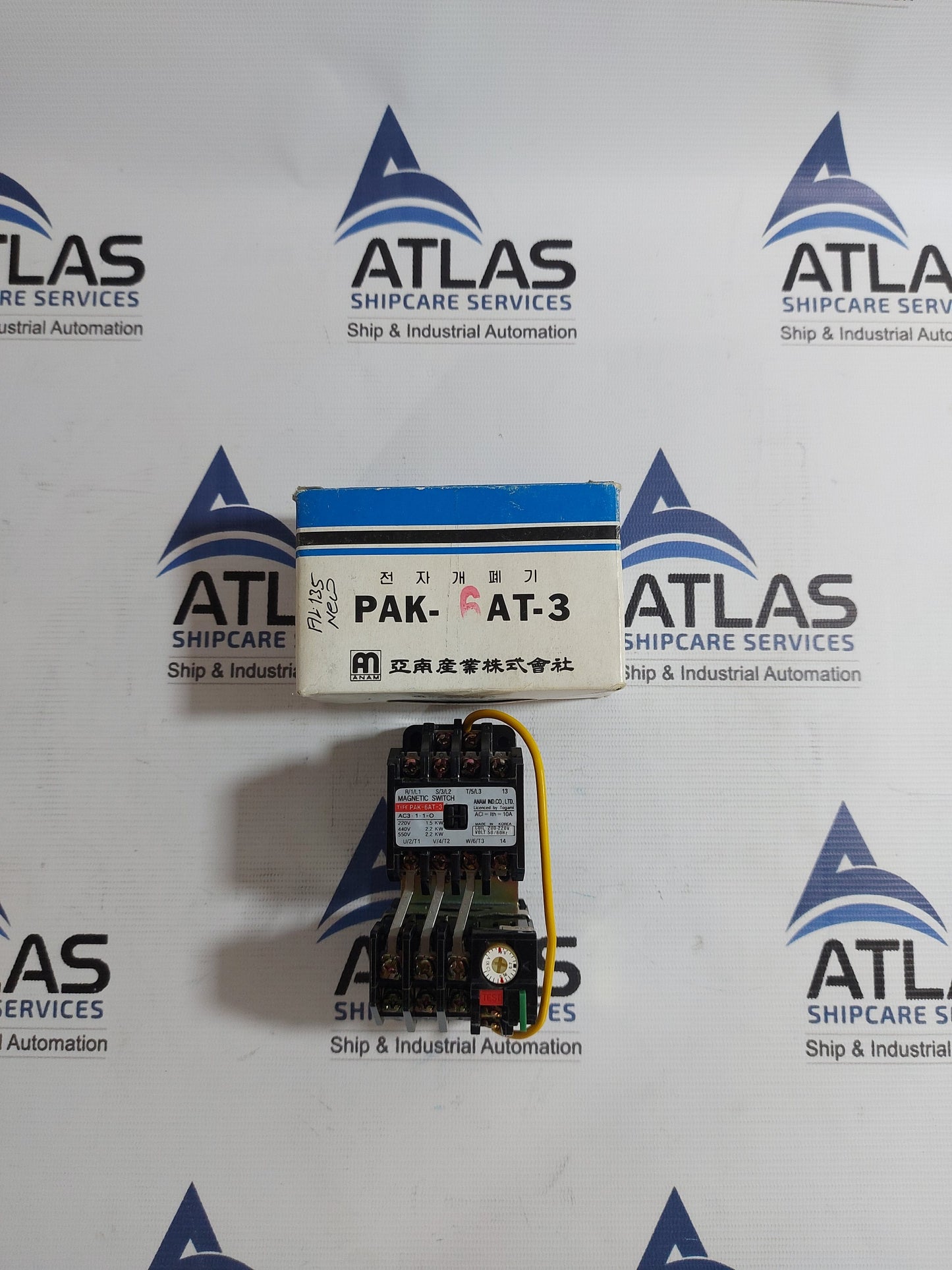 ANAM PAK-6AT-3 MAGNETIC SWITCH 10A 200-220V
