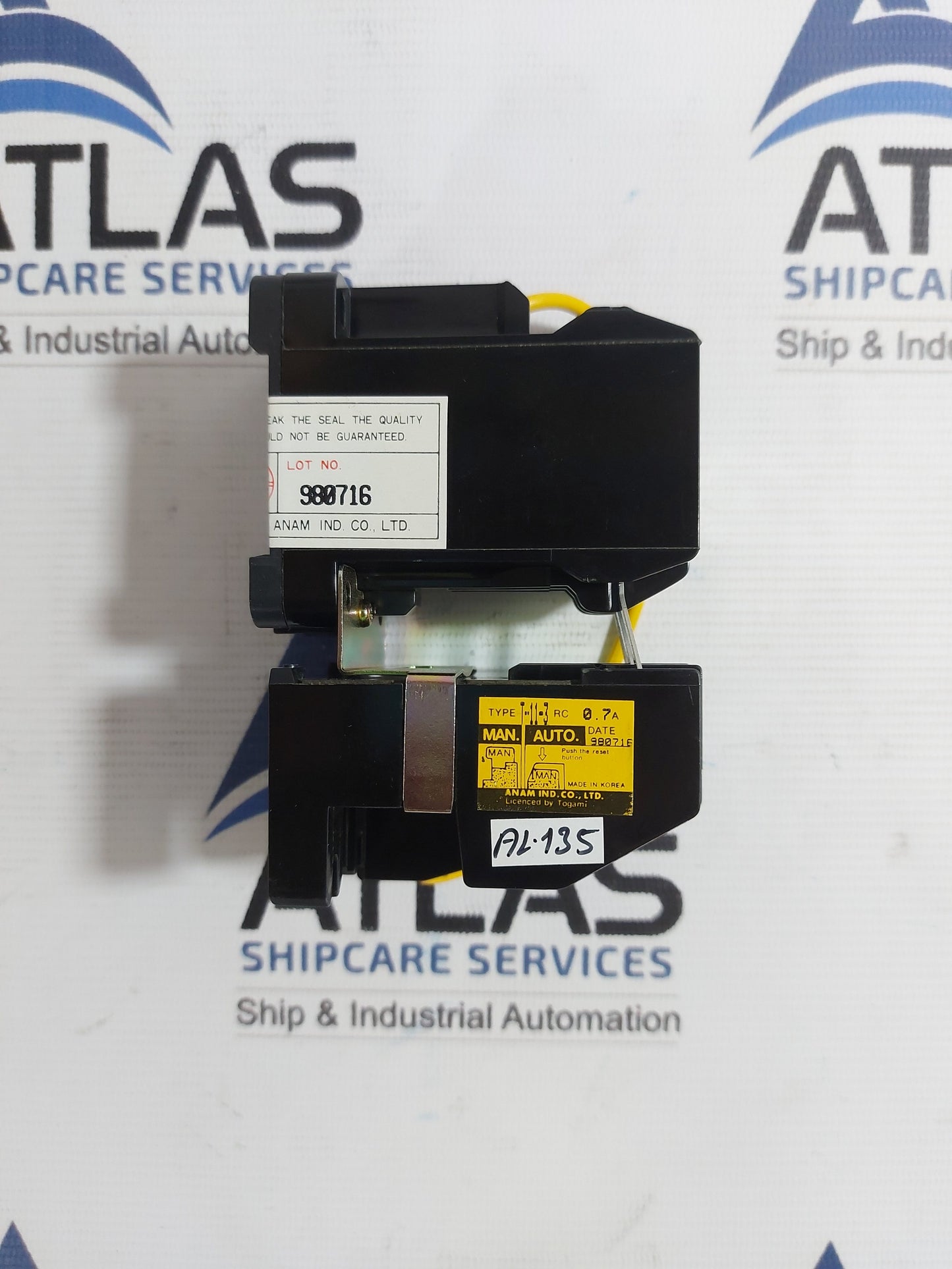 ANAM PAK-6AT-3 MAGNETIC SWITCH 10A 200-220V