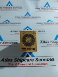 ANLY AH3-NB MULTI RANGE TIMER RELAY 220VAC 30M 3S