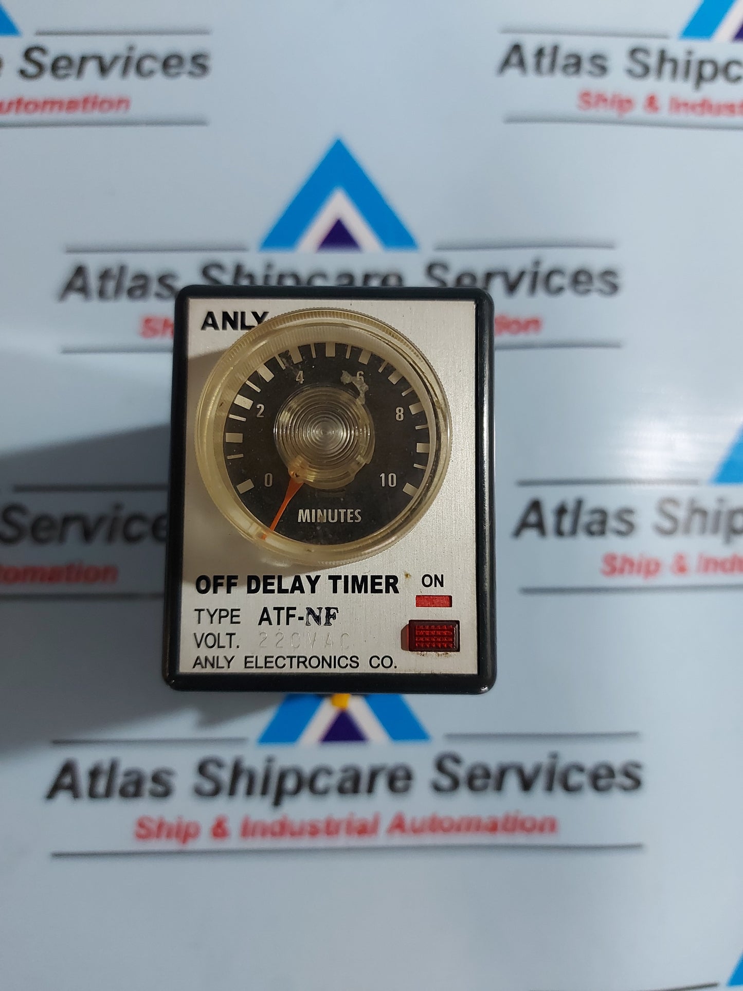 ANLY ATF-NF TIME DELAY RELAY 250VAC 5A 0-10 Min