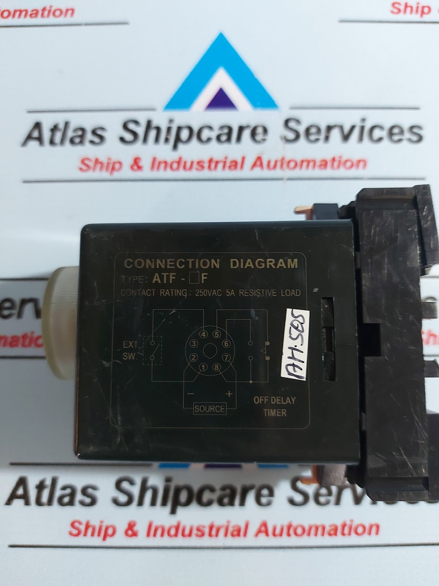 ANLY ATF-NF TIME DELAY RELAY 250VAC 5A 0 - 60 Sec