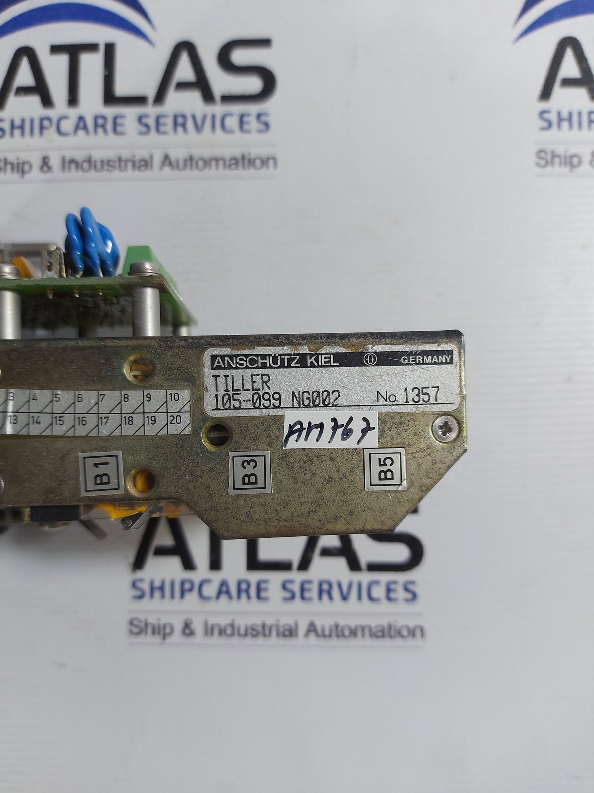 ANSCHUTZ KIEL TILLER 105-099 NG002 CONTROL LEVER