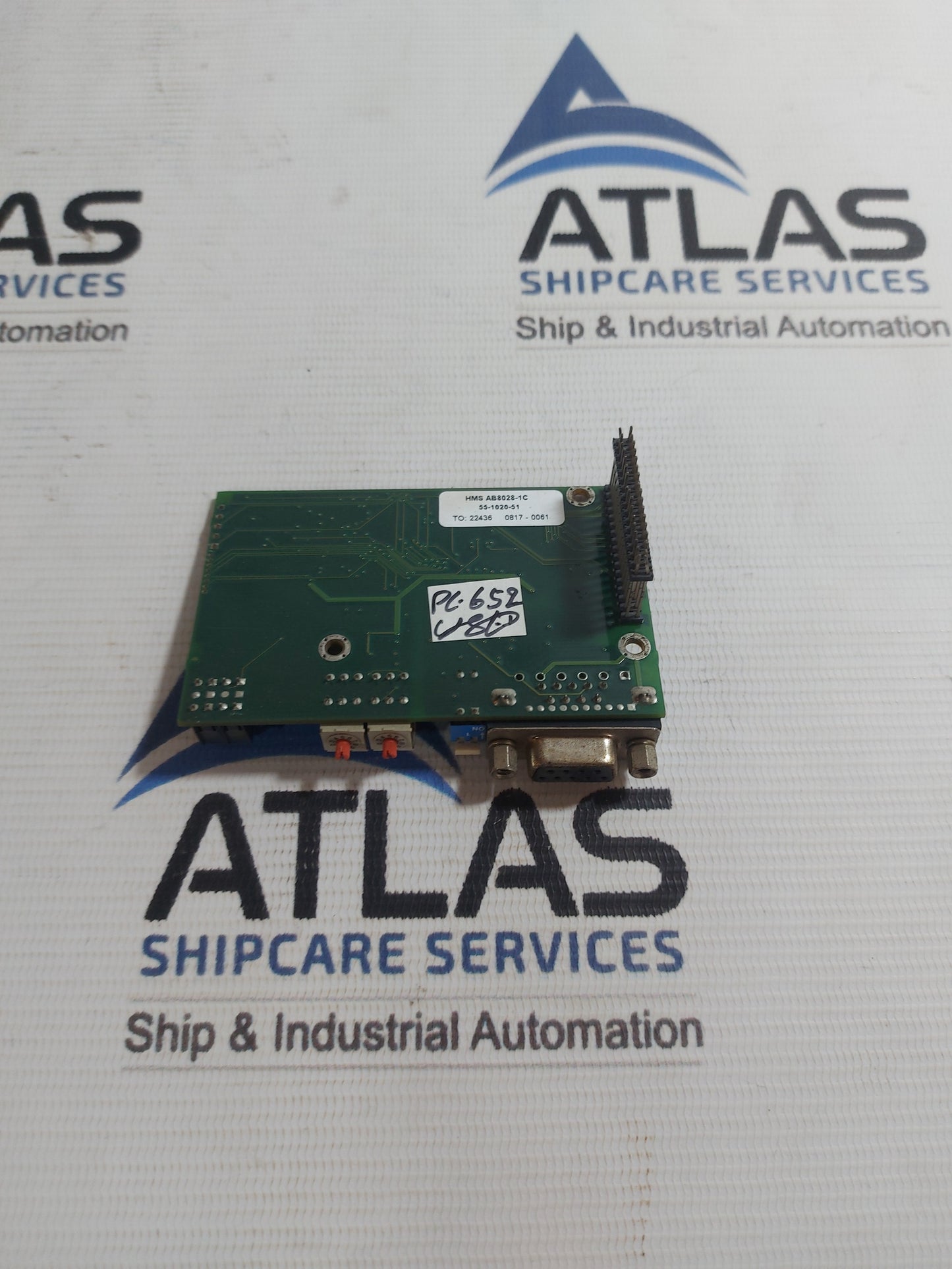 ANYBUS 3261-2.0.1 CONTROL CARD HMS AB8028-1C