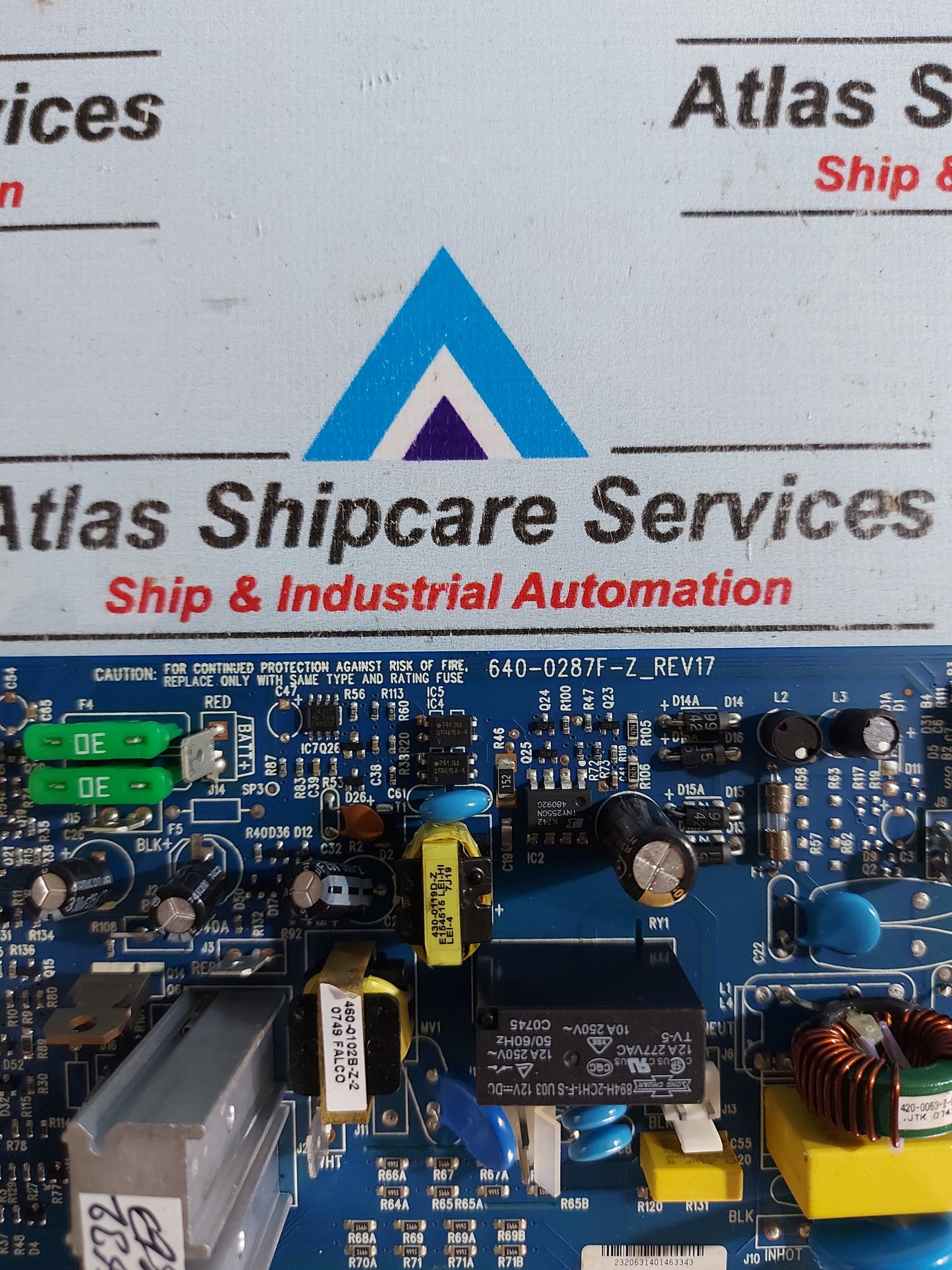 APC BACK-UPS CS 500 640-0287F-Z POWER SUPPLY BOARD