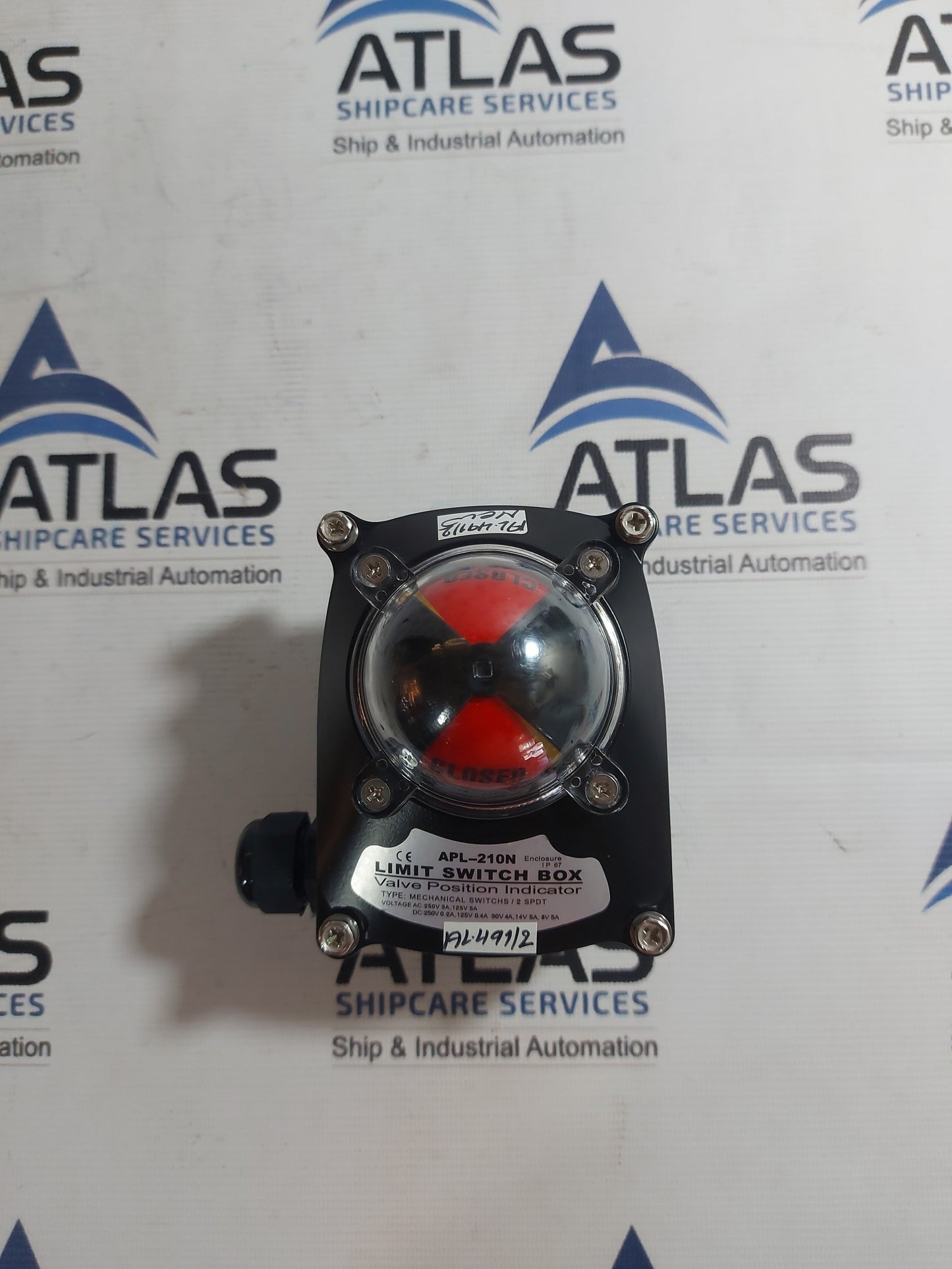 APL-210N LIMIT SWITCH BOX VALVE POSITION INDICATOR