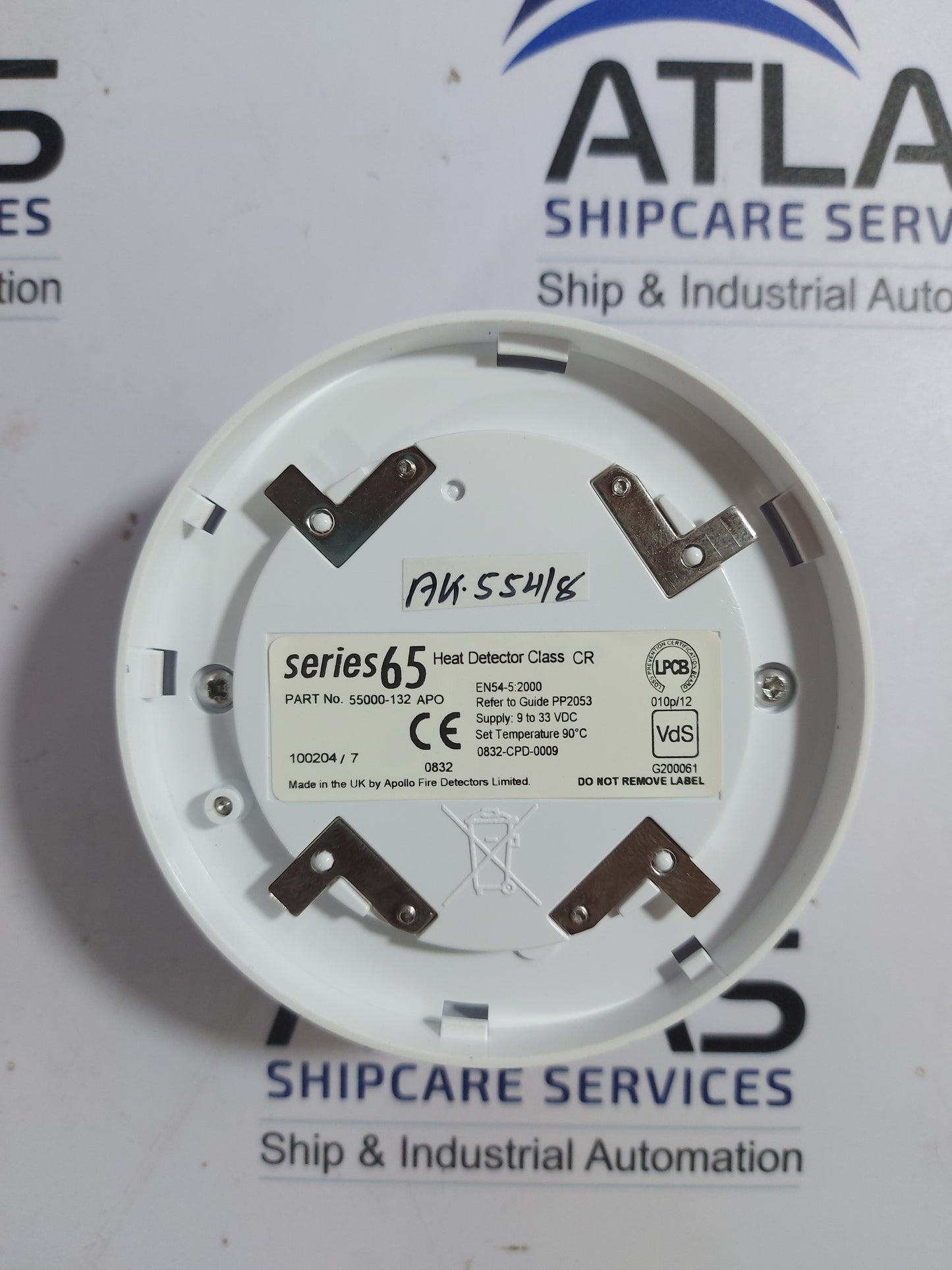 APOLLO 55000-132 APO SERIES 65 HEAT DETECTOR