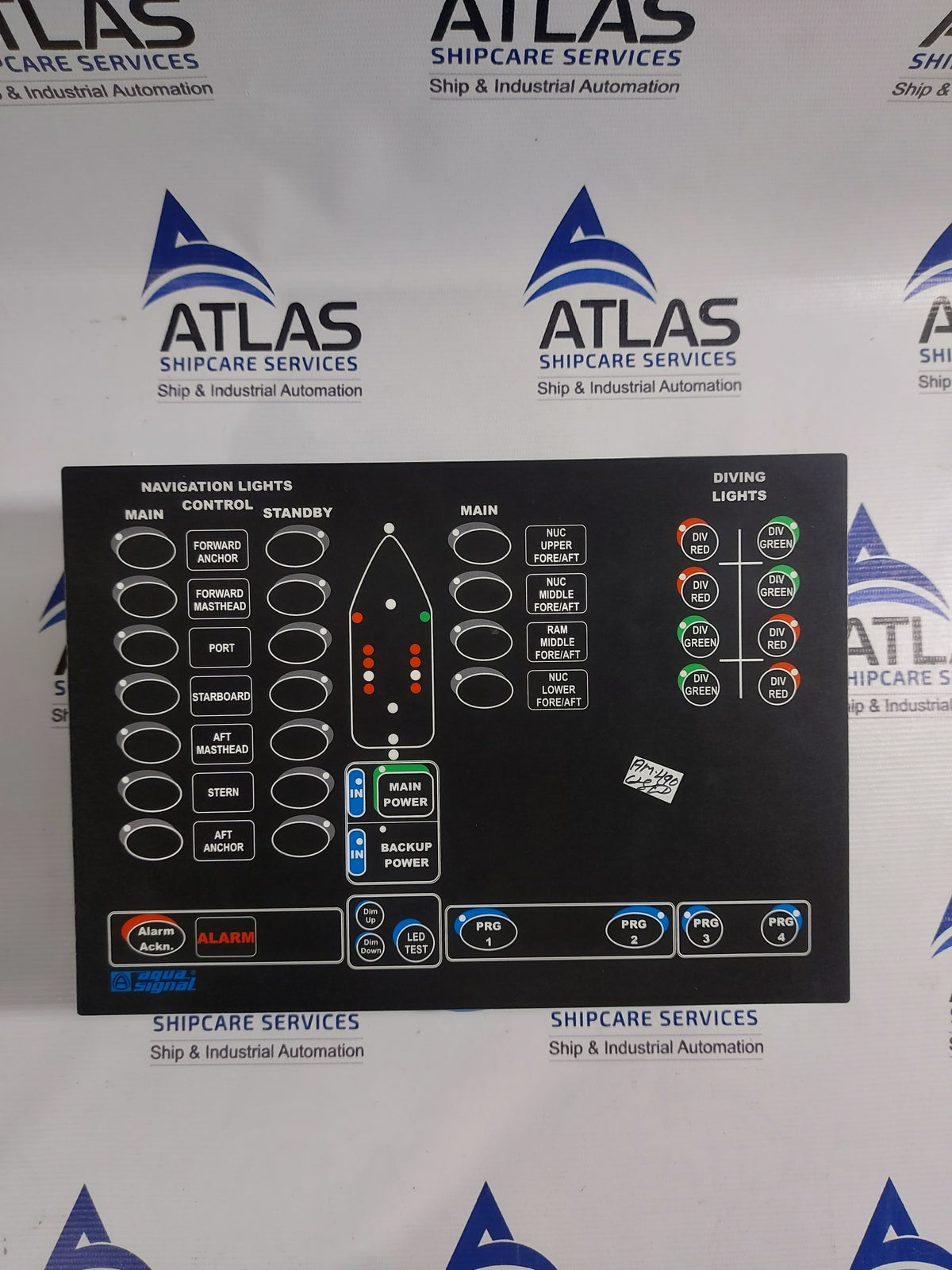 AQUA SIGNAL E3425506000-9176 NAVIGATION LIGHTS CONTROL UNIT
