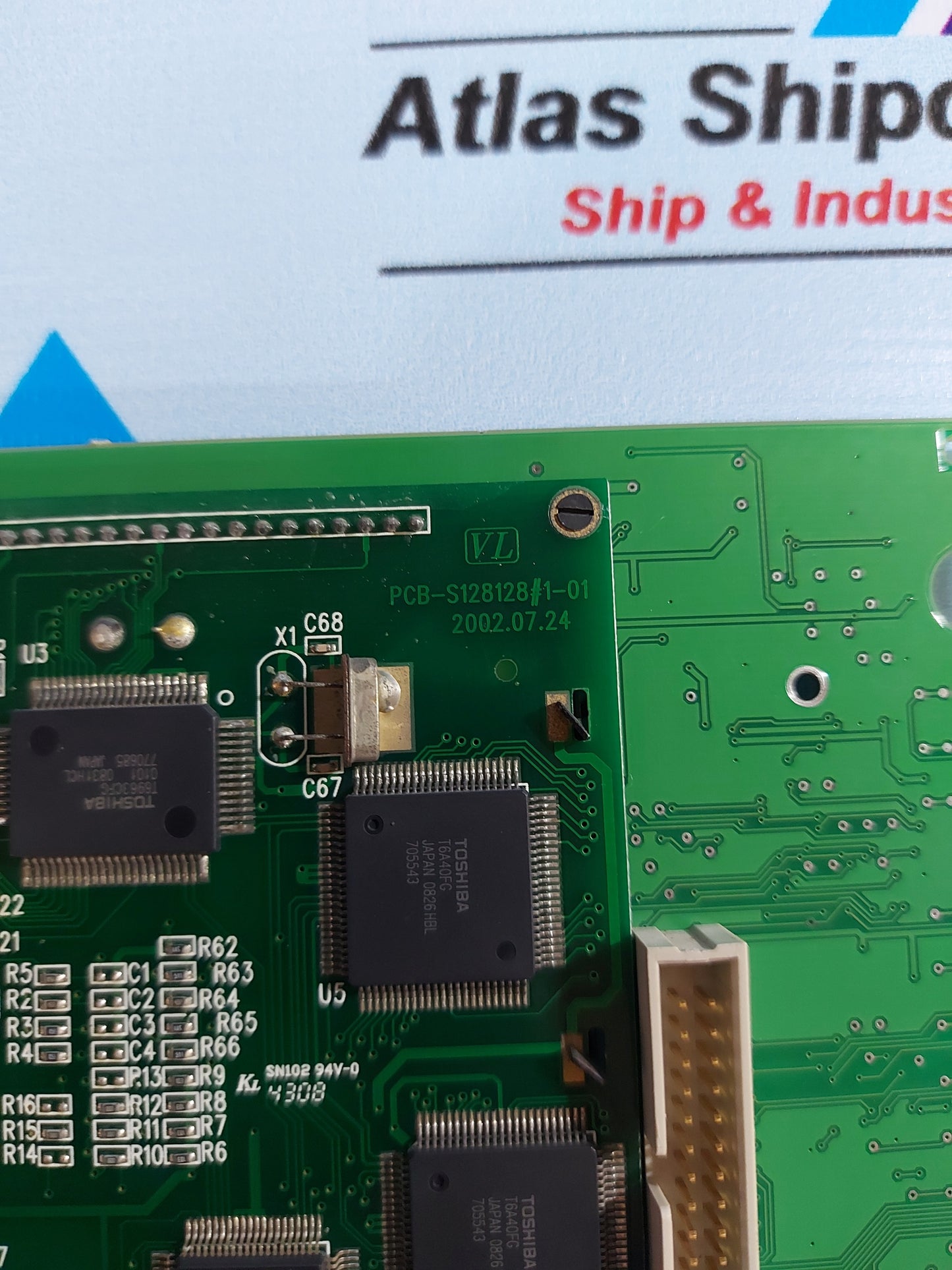 AREVA 9650319 STC-D PCB CARD