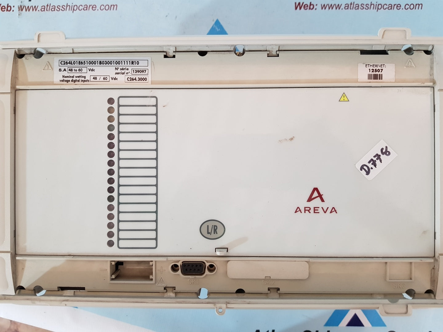 AREVA MICOM C264.3000 PROTECTION RELAY