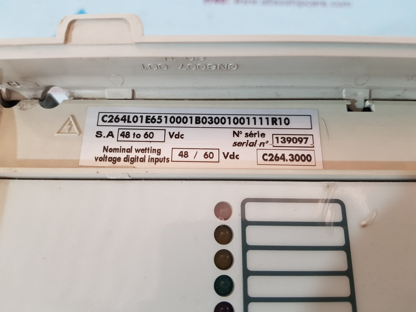 AREVA MICOM C264.3000 PROTECTION RELAY