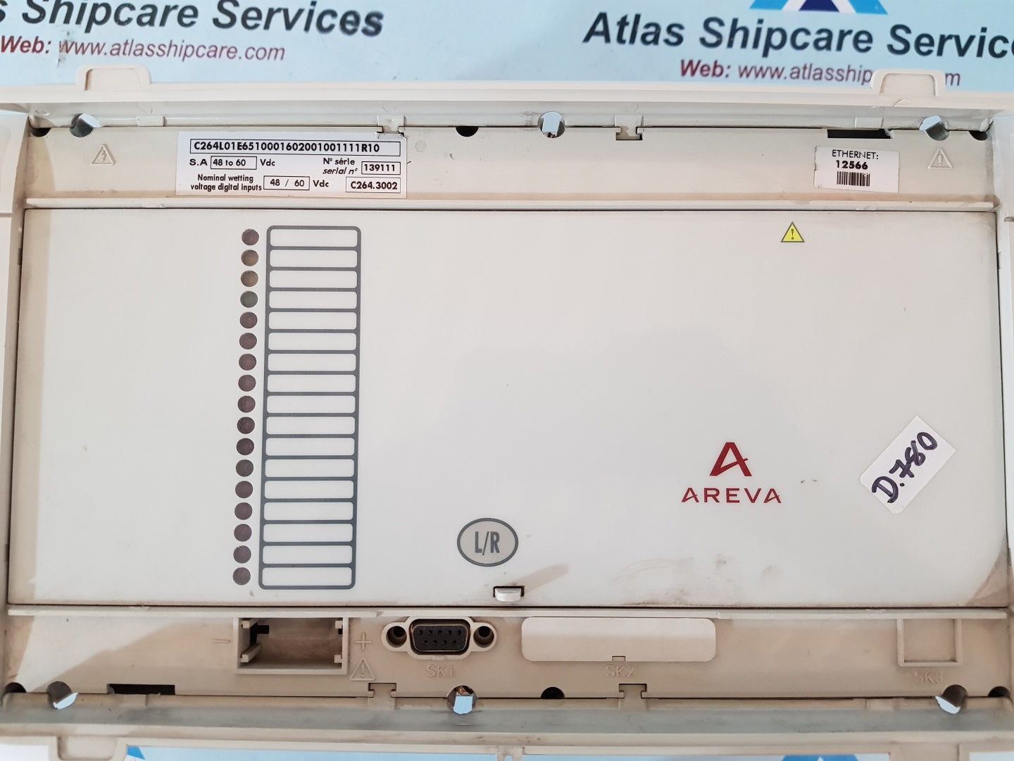 AREVA MICOM C264.3002 PROTECTION RELAY