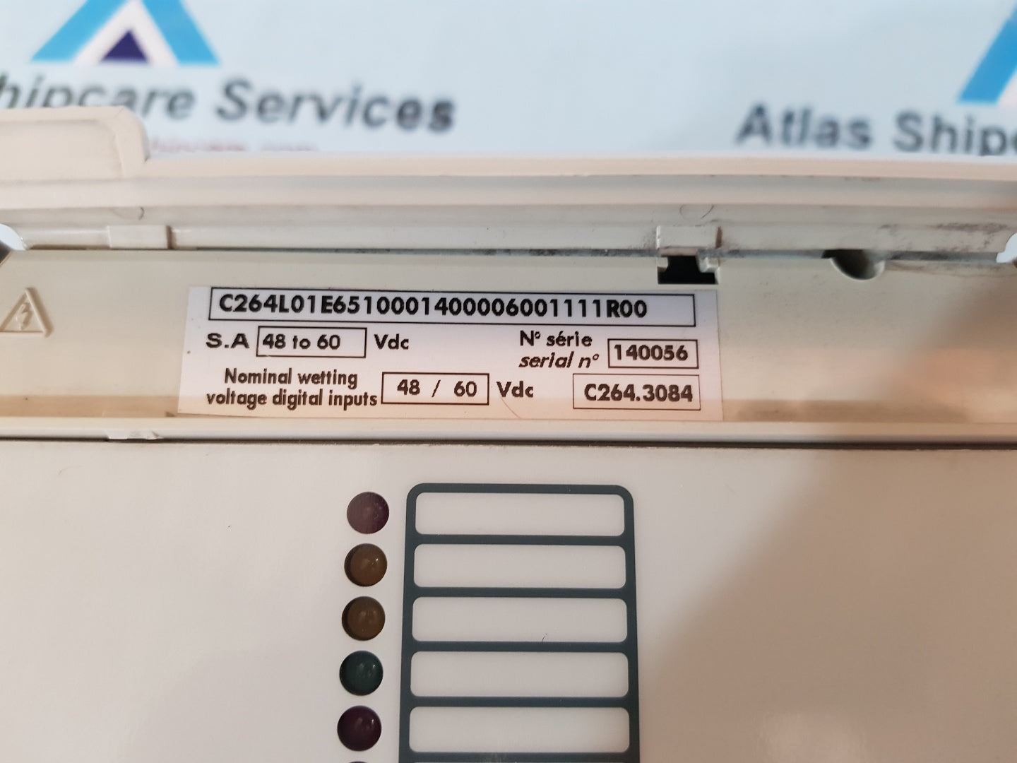 AREVA MICOM C264.3084 PROTECTION RELAY