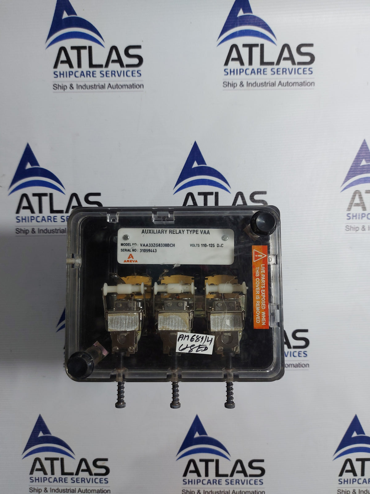 AREVA VAA AUXILIARY RELAY VAA33ZG8338BCH