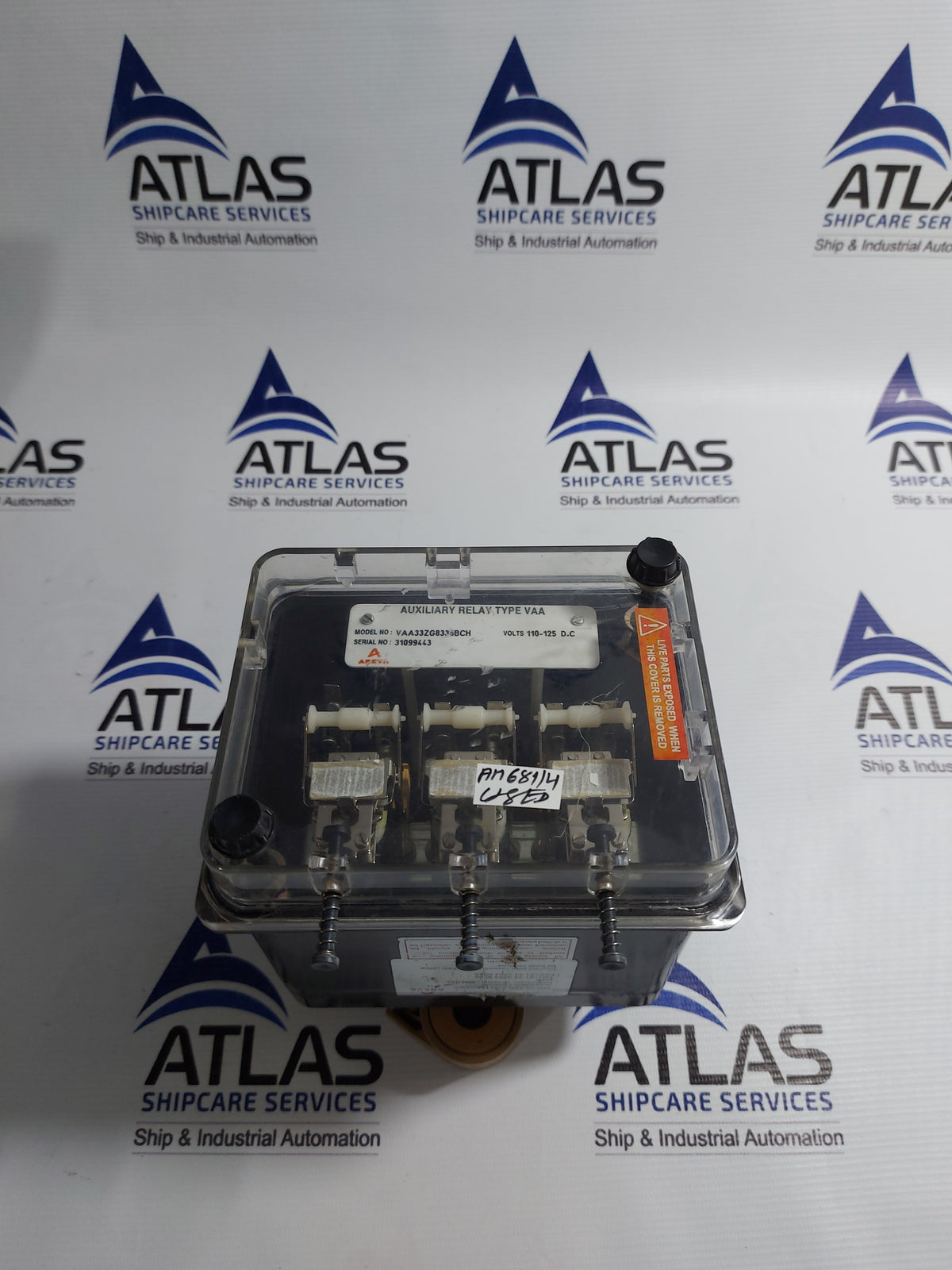 AREVA VAA AUXILIARY RELAY VAA33ZG8338BCH