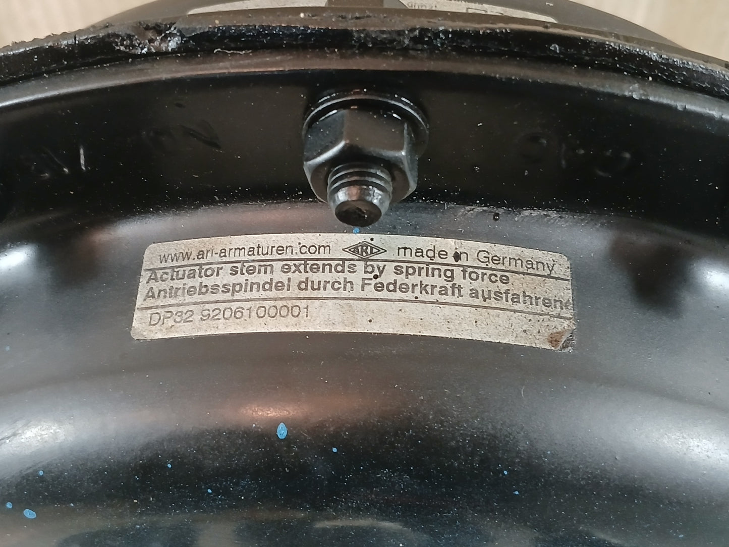 ARI-ARMATUREN STEVI 440 CONTROL VALVE ACTUATOR W/ELECTRO-PNEUMATIC POSITIONER