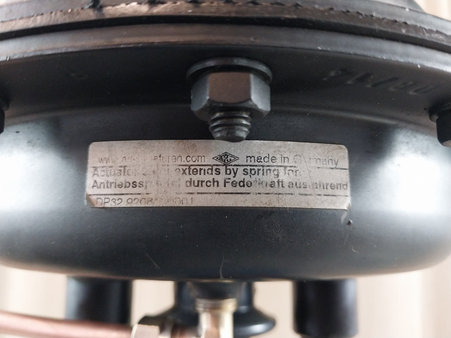 ARI-ARMATUREN STEVI 440 CONTROL VALVE ACTUATOR W/ELECTRO-PNEUMATIC POSITIONER