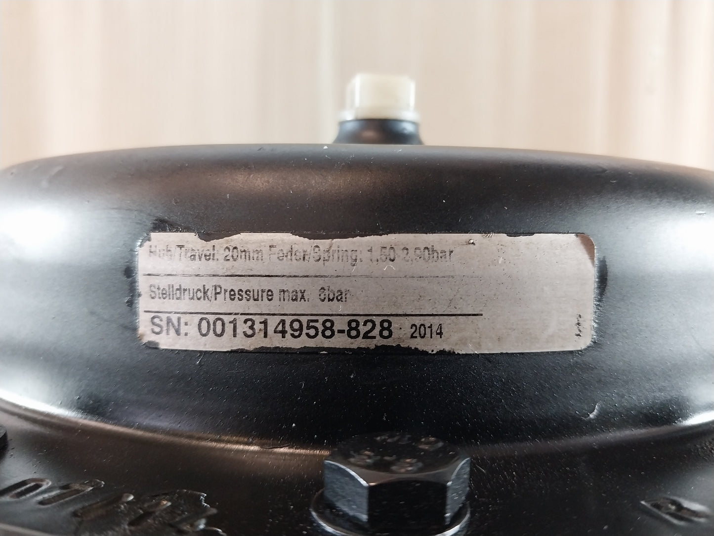ARI-ARMATUREN STEVI 440 CONTROL VALVE ACTUATOR W/ELECTRO-PNEUMATIC POSITIONER