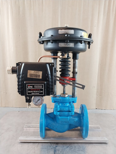ARI-ARMATUREN STEVI 440 CONTROL VALVE ACTUATOR W/ELECTRO-PNEUMATIC POSITIONER