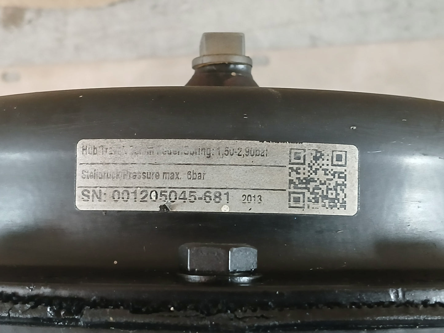 ARI-ARMATUREN STEVI 440 CONTROL VALVE ACTUATOR W/ELECTRO-PNEUMATIC POSITIONER