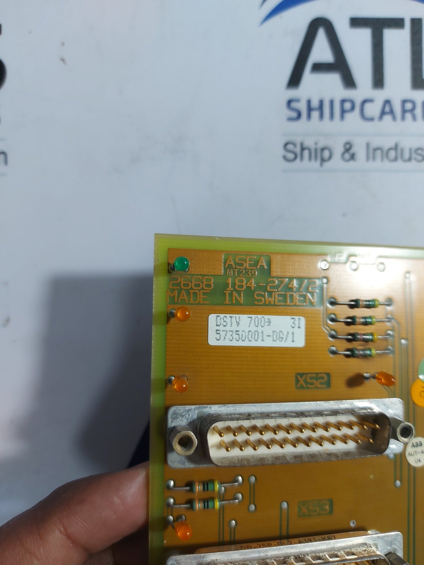 ASEA 2668 184-272/2 PCB CARD