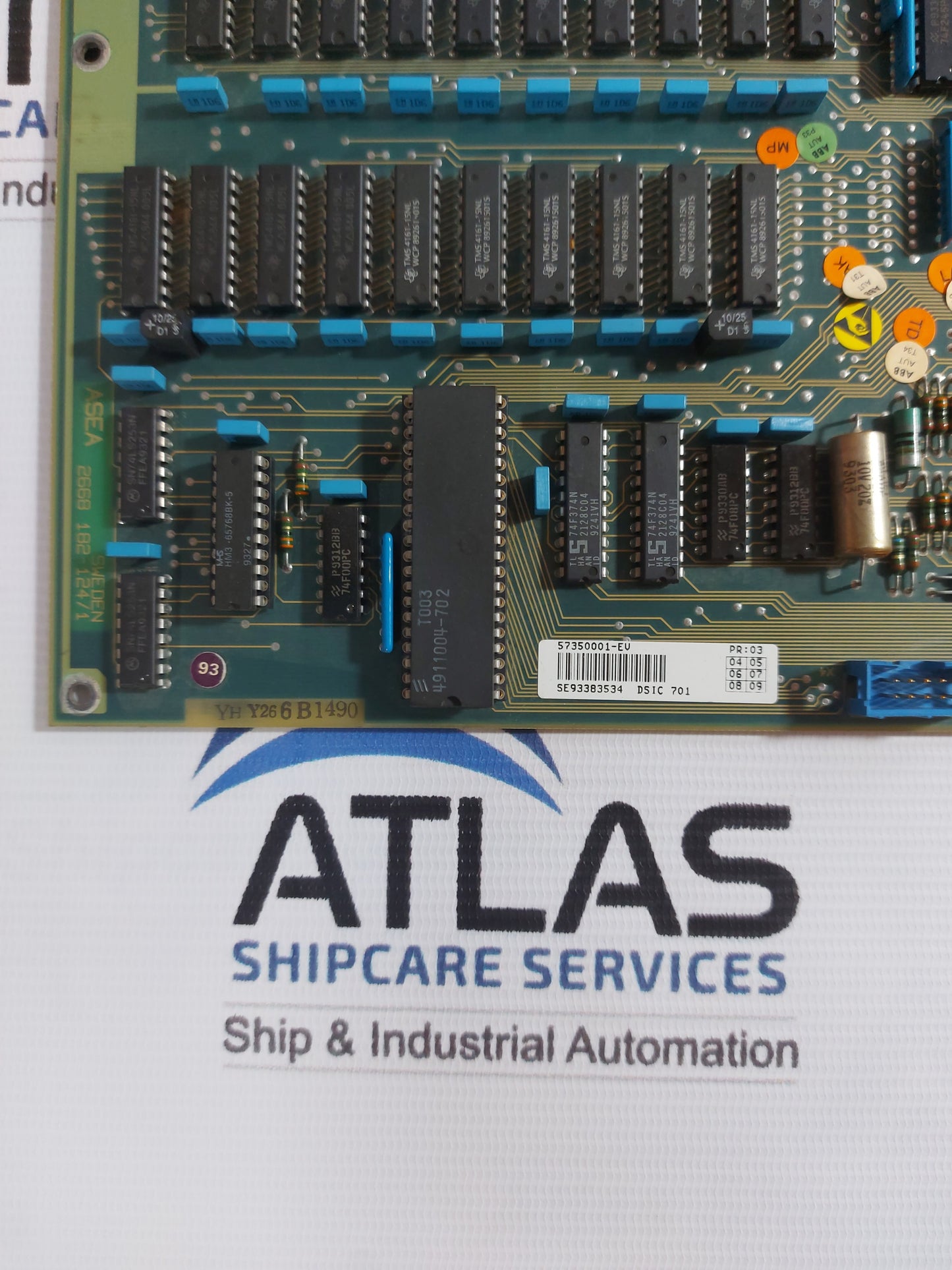 ASEA DSIC 701 57350001-EV DRIVER MODULE BOARD