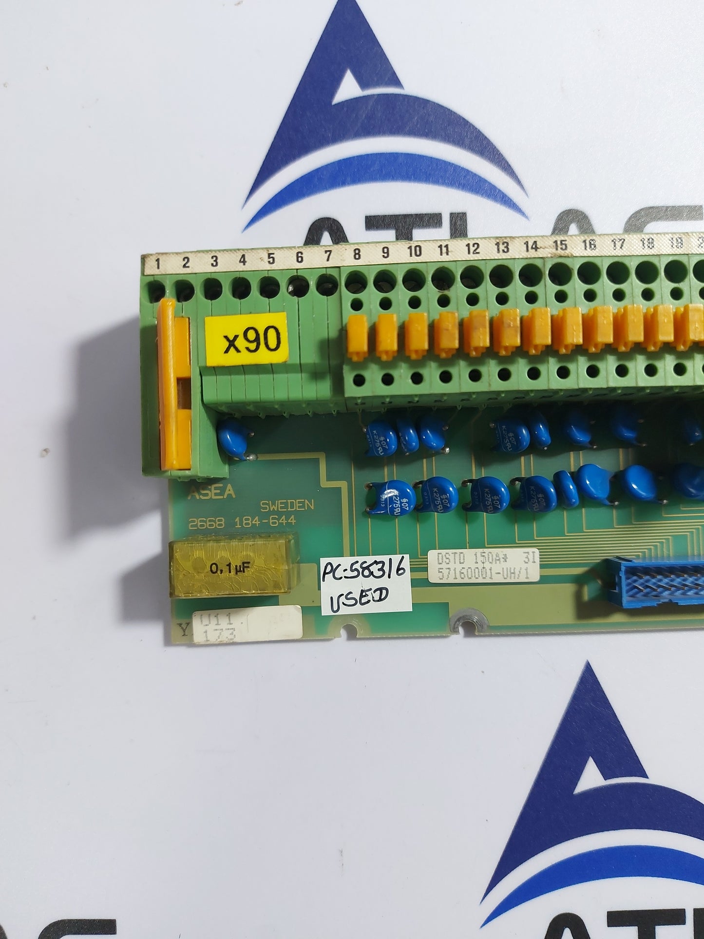 ASEA DSTD 150A CONNECTION UNIT 57160001-UH/1