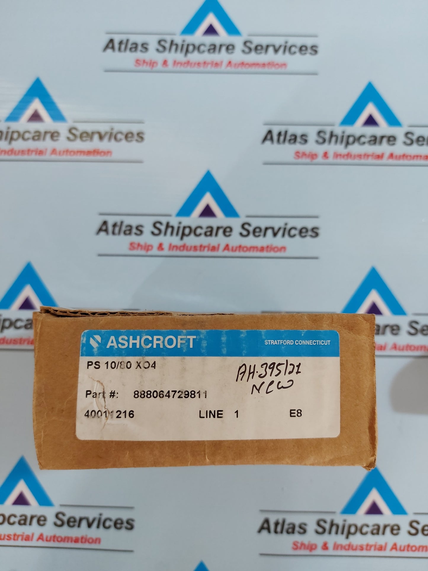 ASHCROFT PS10/80XO4 PRESSURE LIMITER VALVE