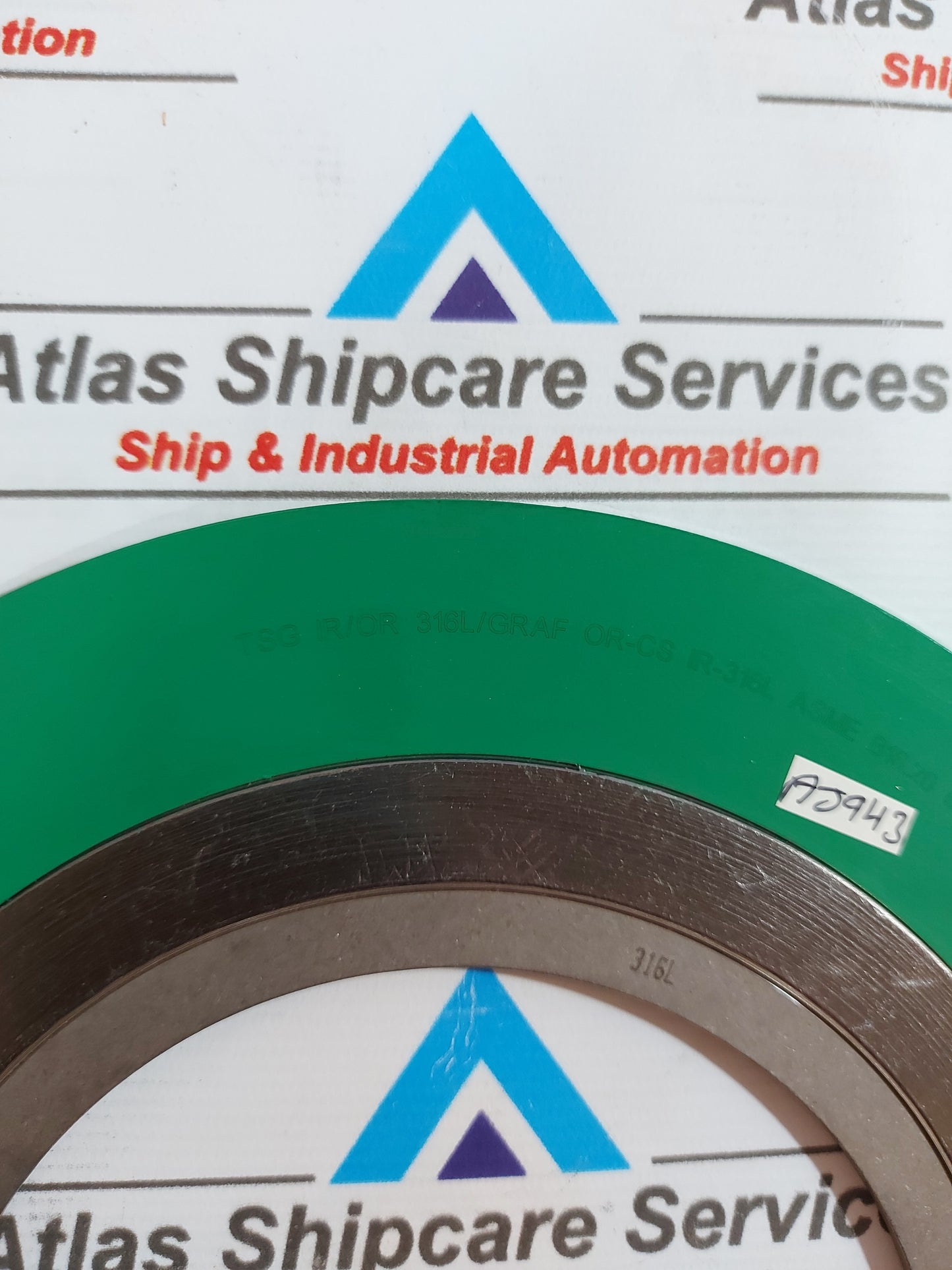 ASME B16.20 6"-1500 316L/GRAF OUTER RING CS INNER RING SPIRAL WOUND GASKET