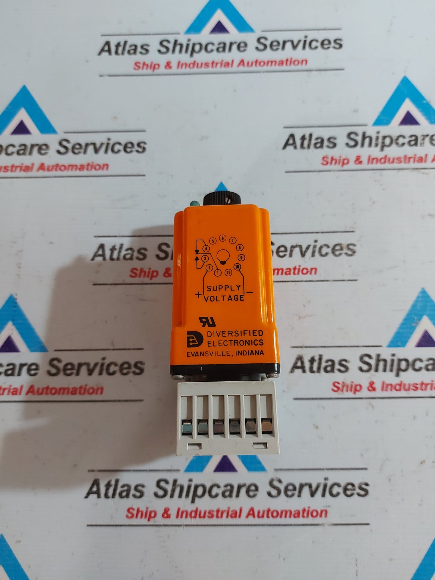 ATC DIVERSIFIED TDU-120-AKA PROGRAMMABLE TIMER RELAY 110VDC/120VAC